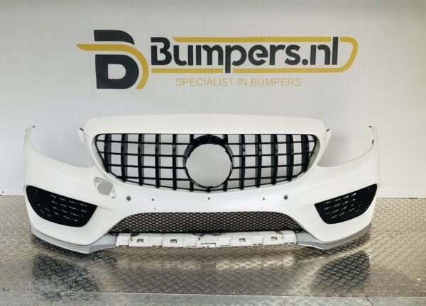 BUMPER Mercedes C Klasse W205 AMG GT Grill 2014-2017 VOORBUMPER 1-A4-8228z