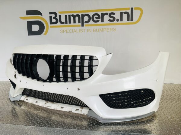 BUMPER Mercedes C Klasse W205 AMG GT Grill 2014-2017 VOORBUMPER 1-A4-8228z