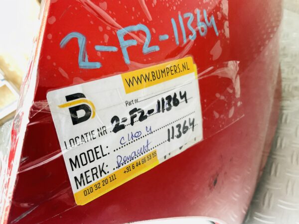 BUMPER Renault Clio 4 2012-2016 2013-2015 620221112R VOORBUMPER 2-F2-11364z