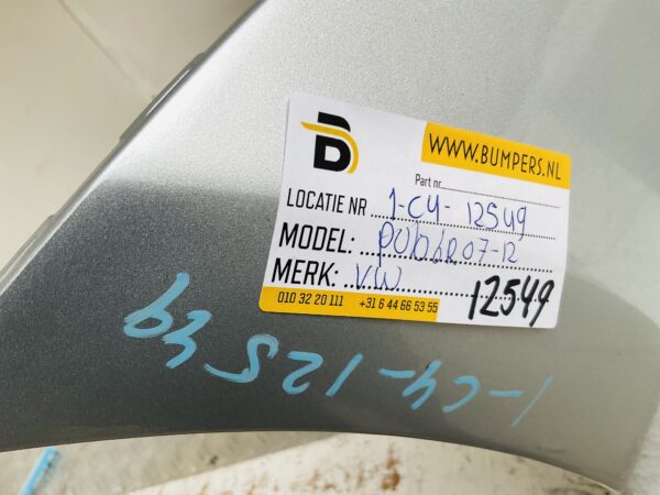 BUMPER Volkswagen Polo 6C 4xpdc 2007-2012 6R0807221 VOORBUMPER 1-C4-12549z
