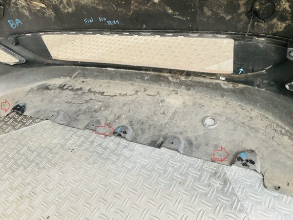 BUMPER Fiat 500 500e Electric 2020-2025 735714063 VOORBUMPER 2-B8-12564z
