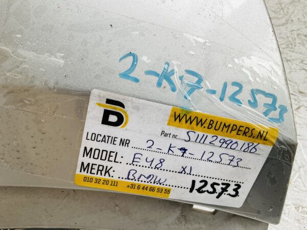 BUMPER BMW E84 X1 51112990186 VOORBUMPER 2-K7-12573z