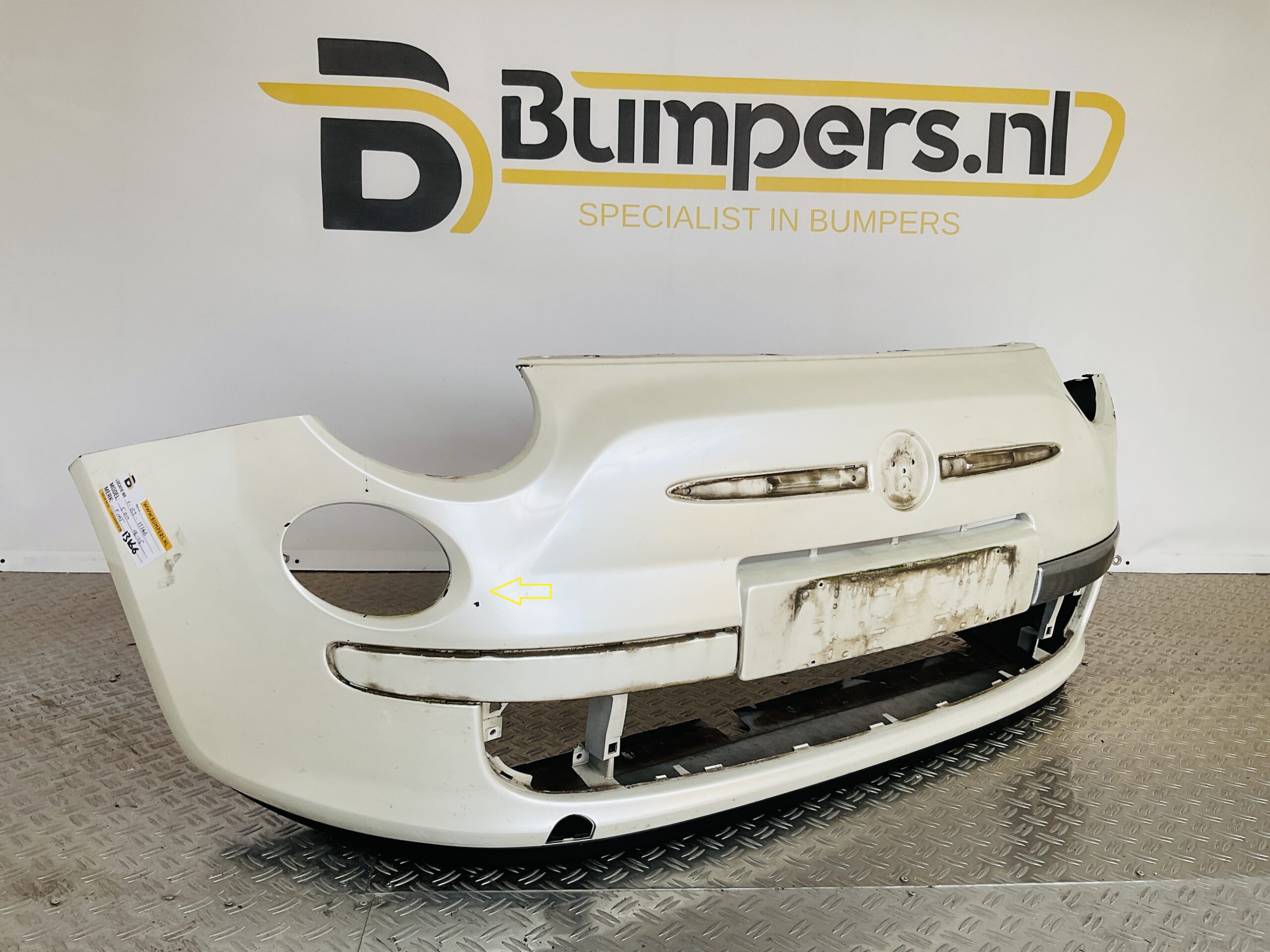 Bumper Fiat 500 2007-2015 735426888 Voorbumper 2-B3-13166z
