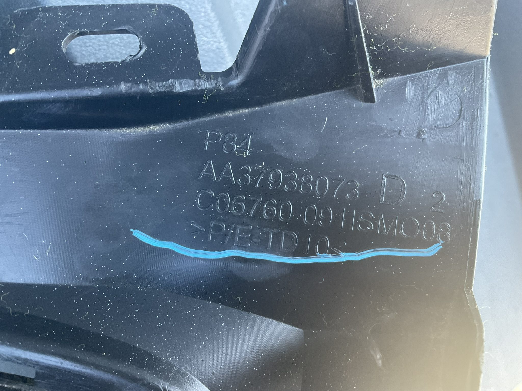 BUMPER GRILL PEUGEOT 3008 AA37938073 RECHTS GRIL Rooster PE-21199