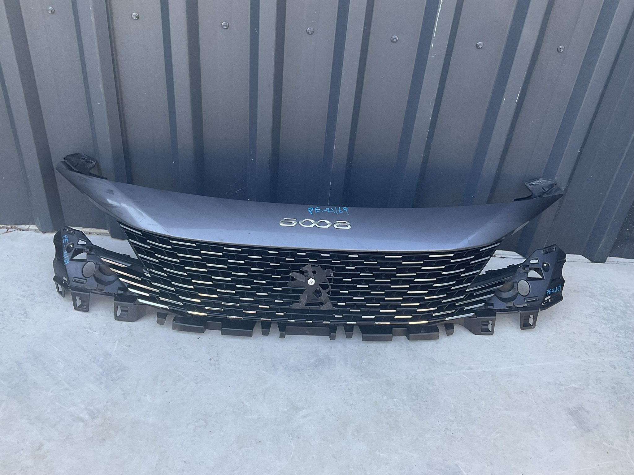 BUMPER GRILL PEUGEOT 3008 5008 9836828477 Boven Gril PE-21169