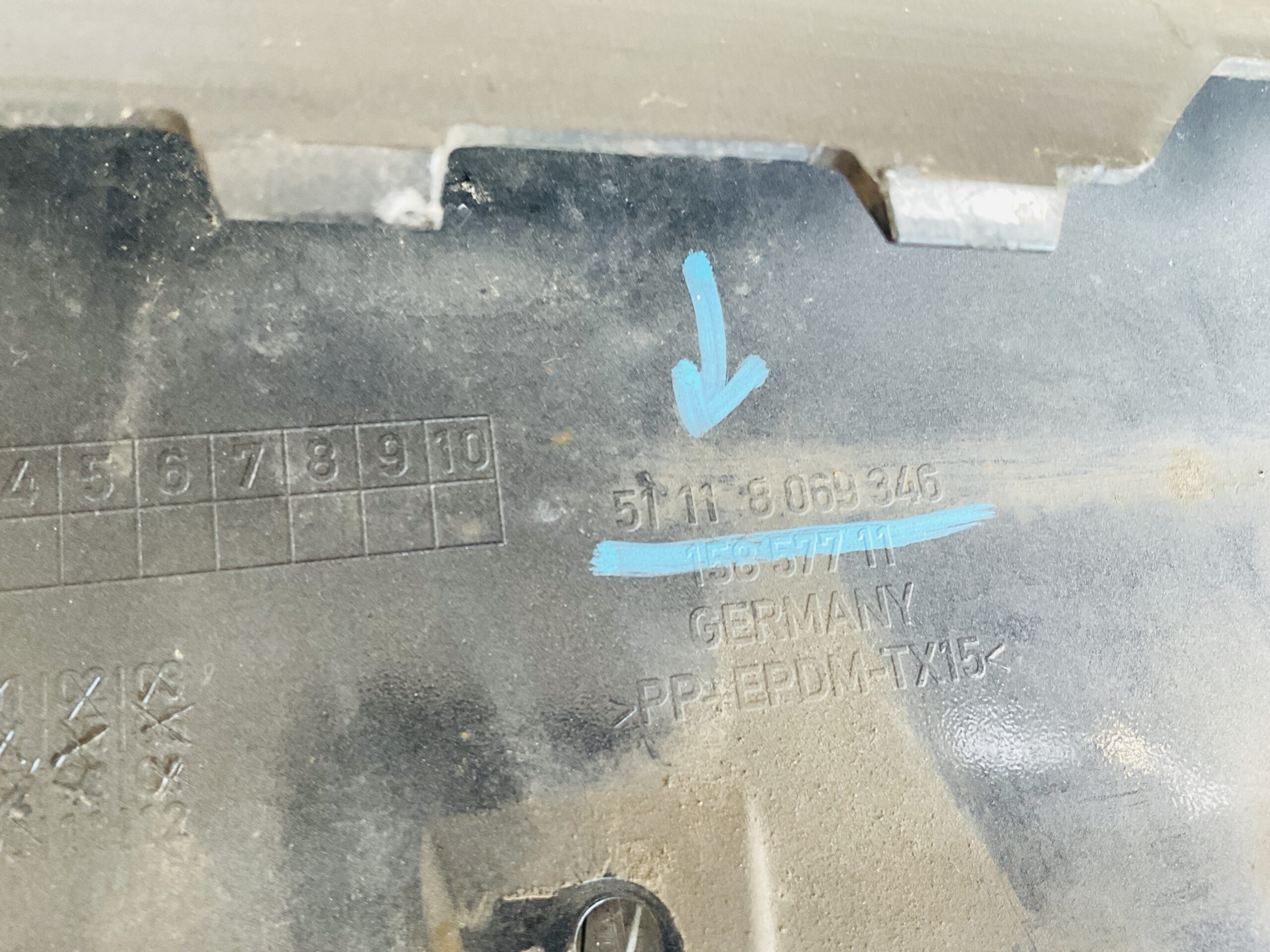 Bumper BMW 3 Serie G20 G21 MPakket M-Pakket 51118069346 Voorbumper 2-K9-13494R