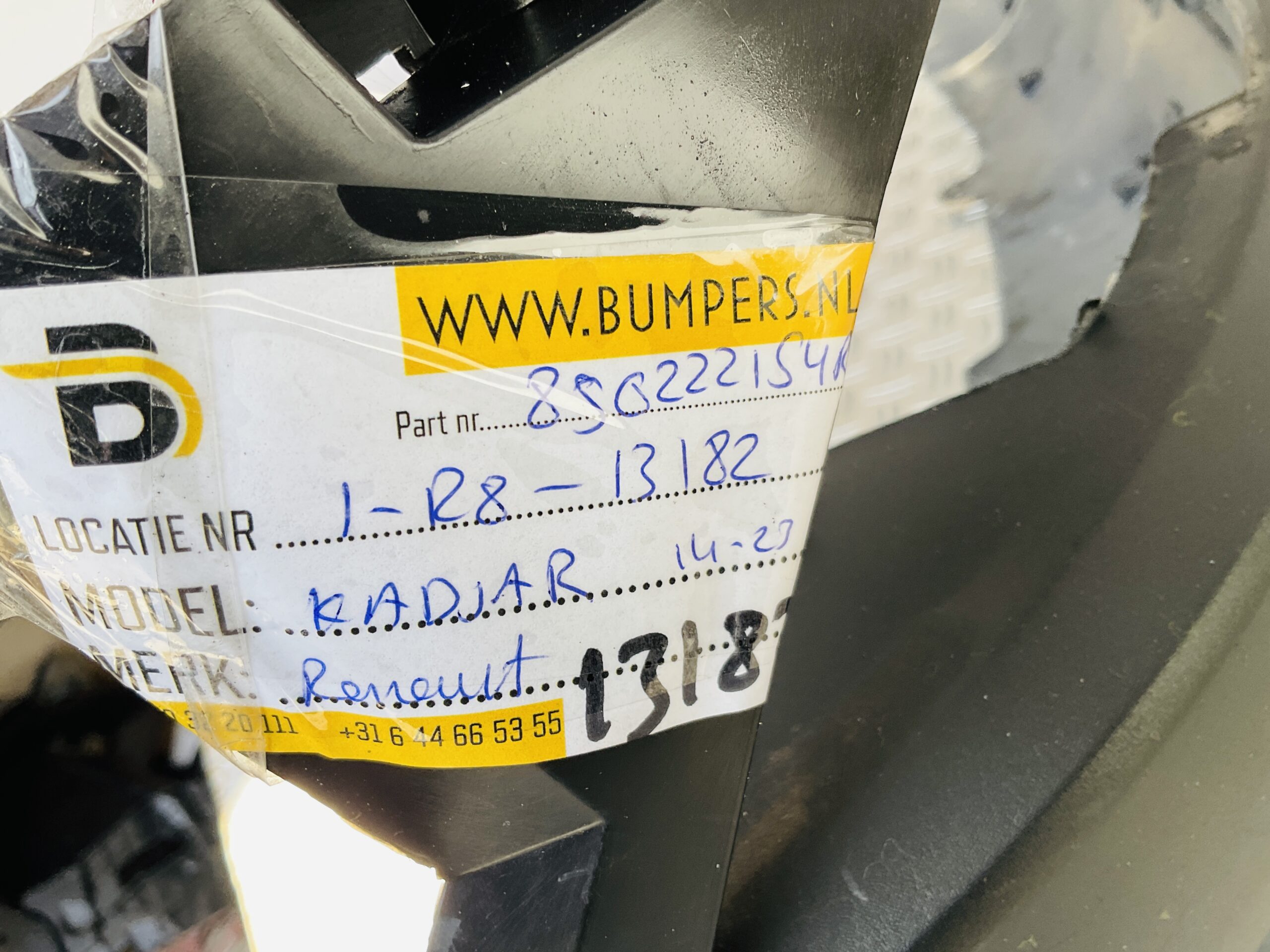 Bumper Renault Kadjar 2014-2023 4xpdc 850222154R Achterbumper 1-R8-13182