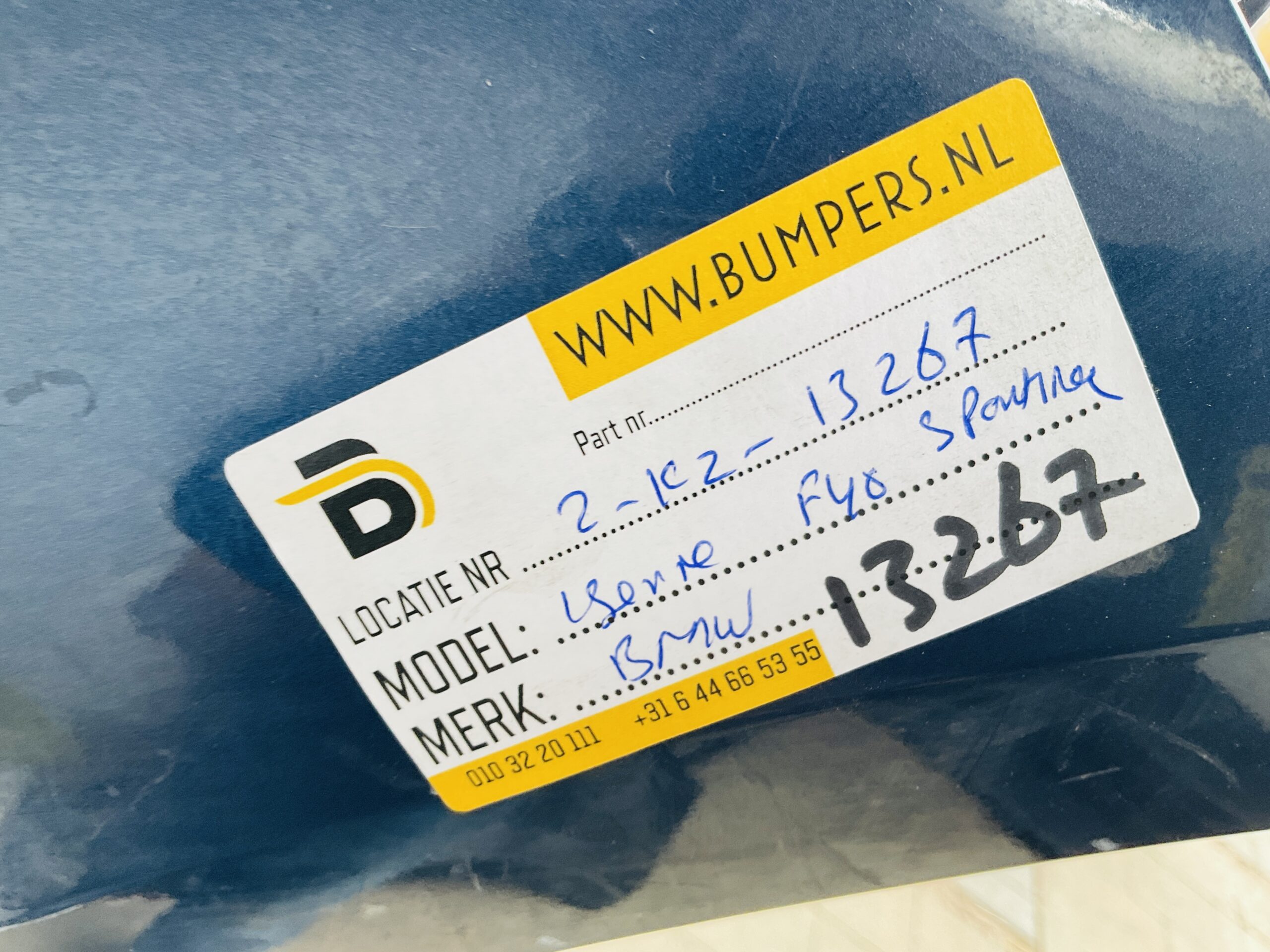 Bumper BMW 1 Serie F40 Sportline 4xpdc 51117459708 Voorbumper 2-K2-13267R