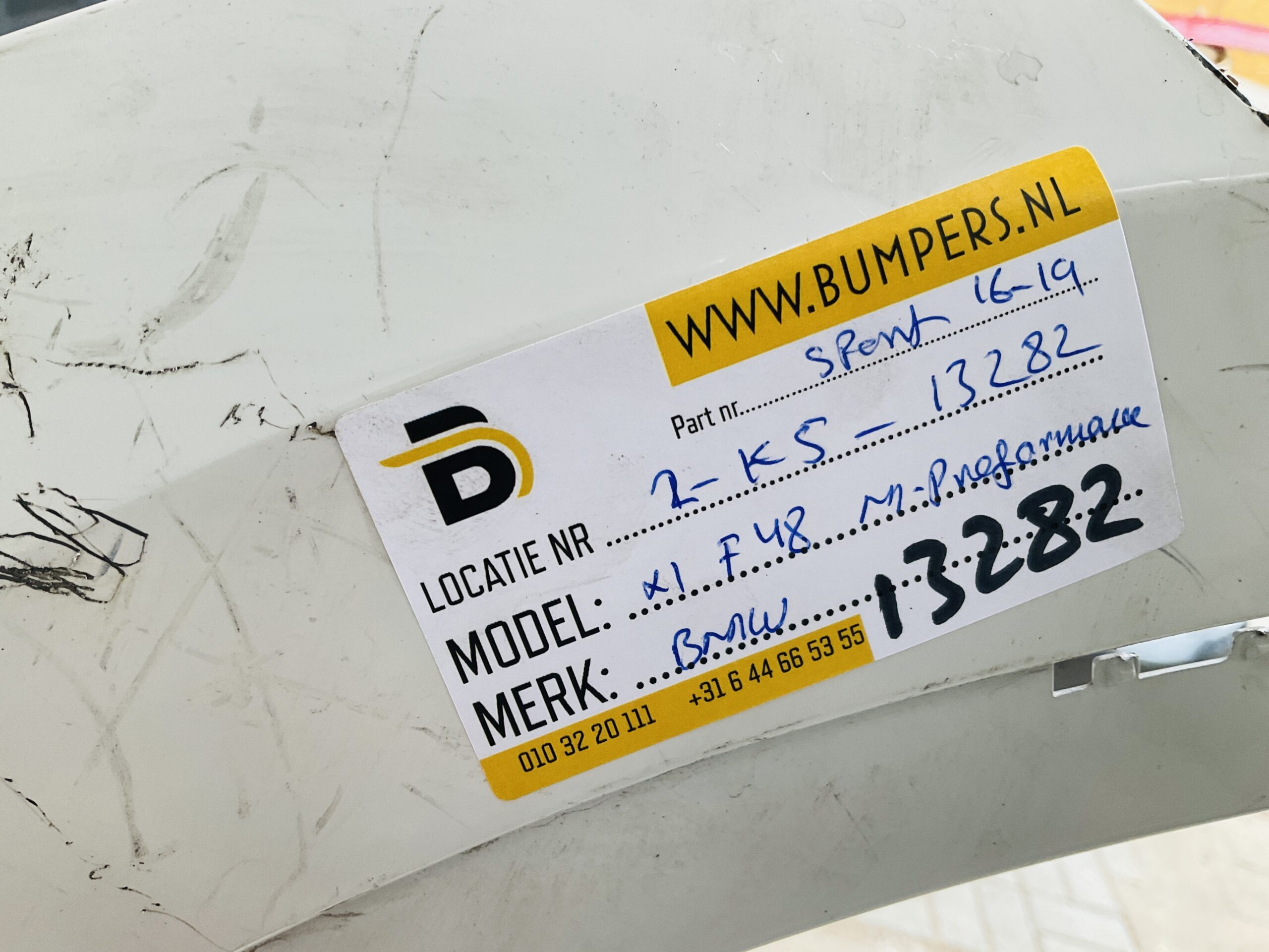 Bumper BMW X1 F48 MPakket MPerformance Sport 51118059891 Voorbumper 2-K5-13282R