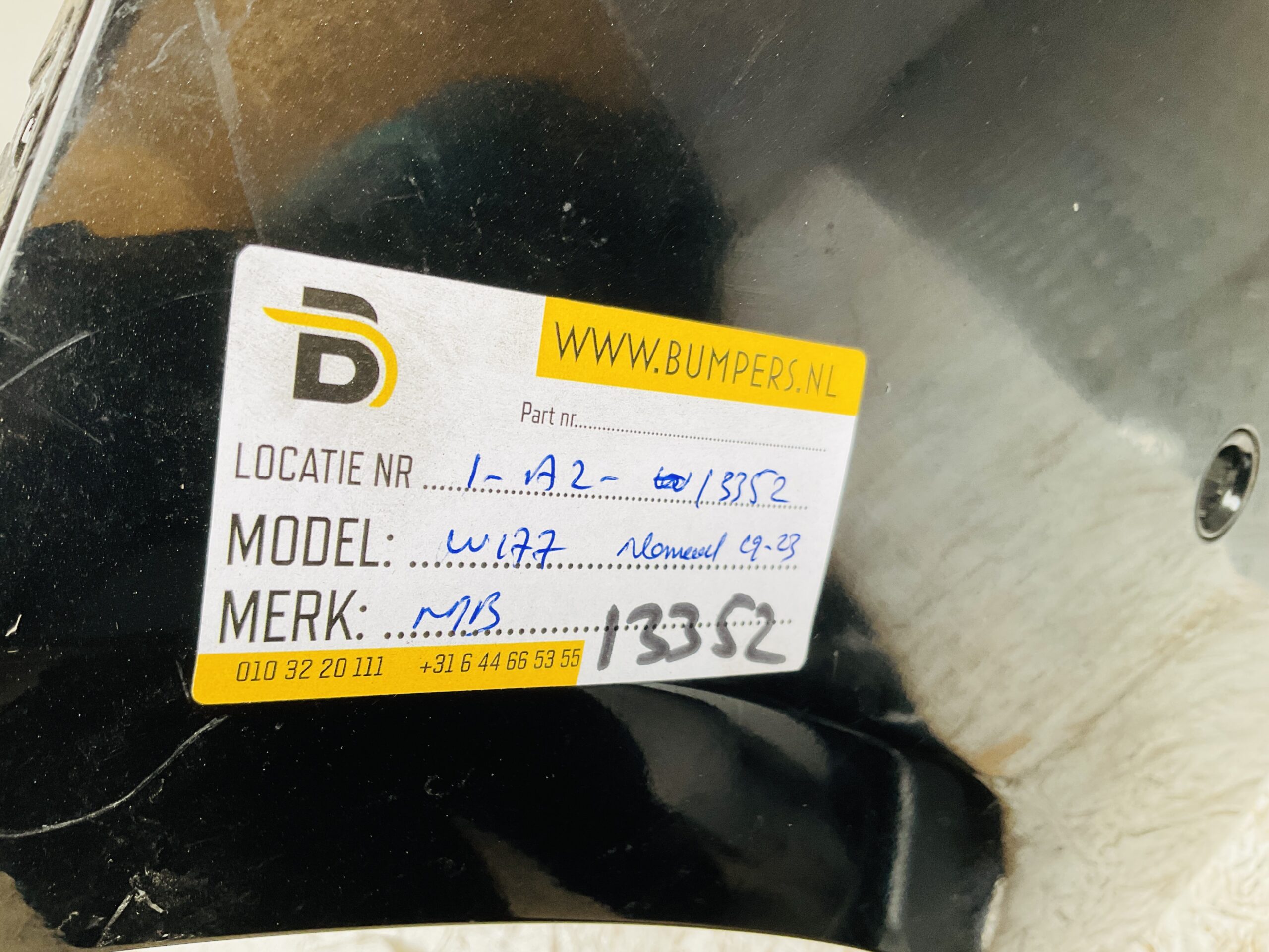 Bumper Mercedes A Klasse w177 Normaal 6xpdc 2019-2023 A1778853600 Voorbumper 1-A2-13352R