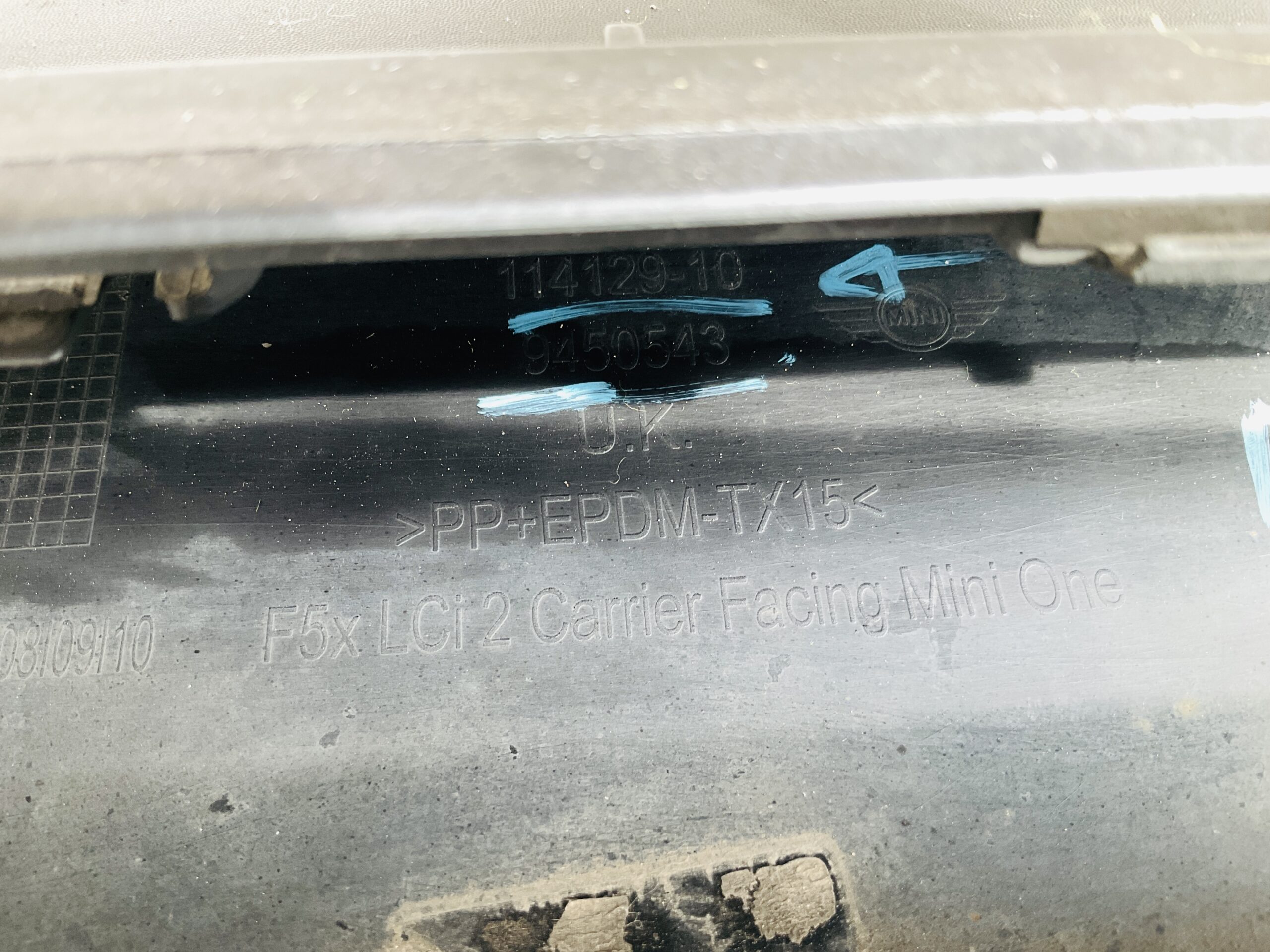 Bumper Mini Cooper SE F55 F56 Facelift LCI 9450543 Voorbumper 2-K1-13384R