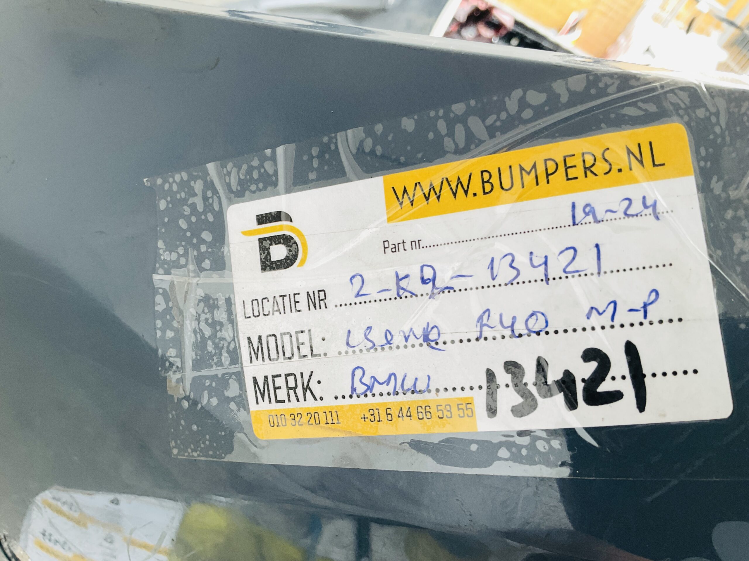 Bumper BMW 1 Serie F40 MPakket M-Pakket 6xpdc 51118070928 Voorbumper 2-K2-13421R