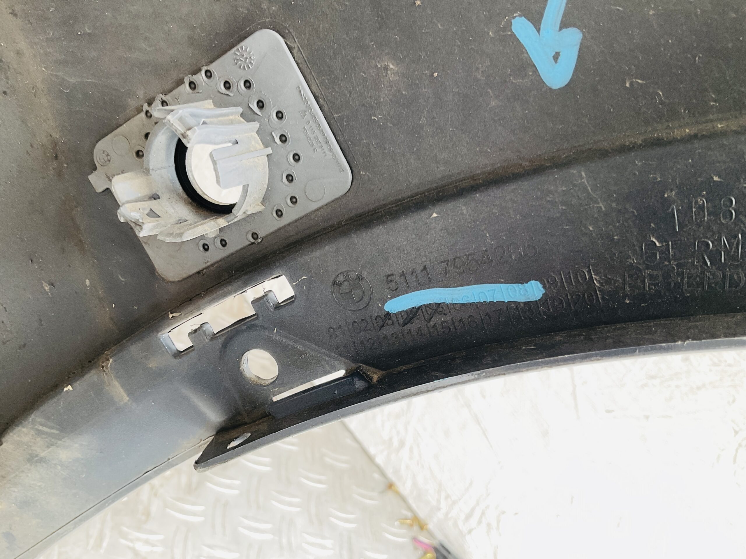 Bumper BMW X1 F48 Sportline LCI 15-19 51117954205 Voorbumper 2-K5-13419R