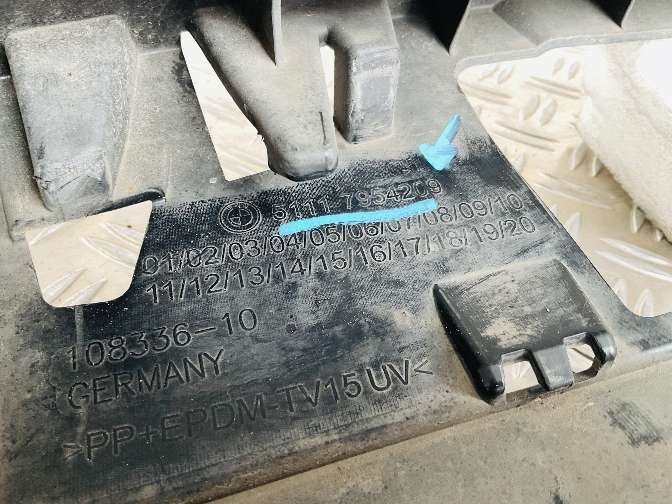 Bumper BMW X1 F48 Sportline LCI 15-19 51117954205 Voorbumper 2-K5-13419R