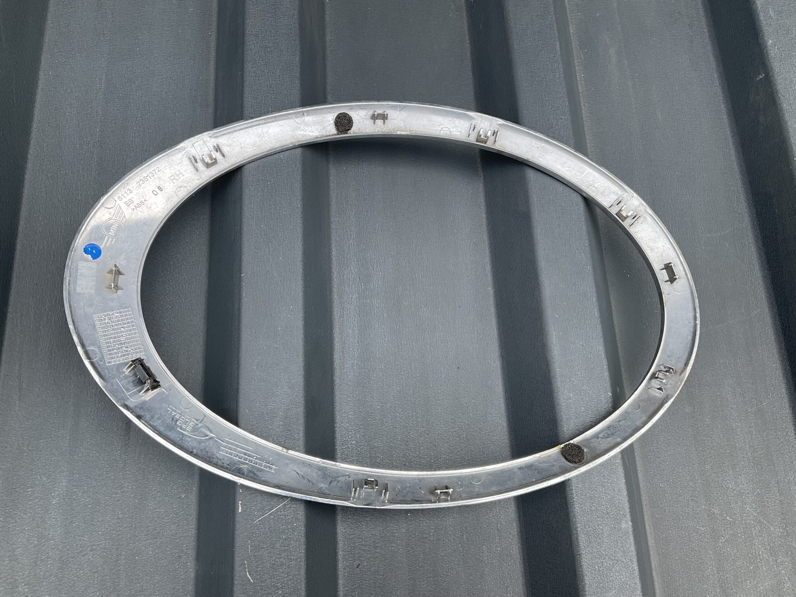 Grill Mini Clubman F54 7351372 Chromelijst Rechts Min-21312