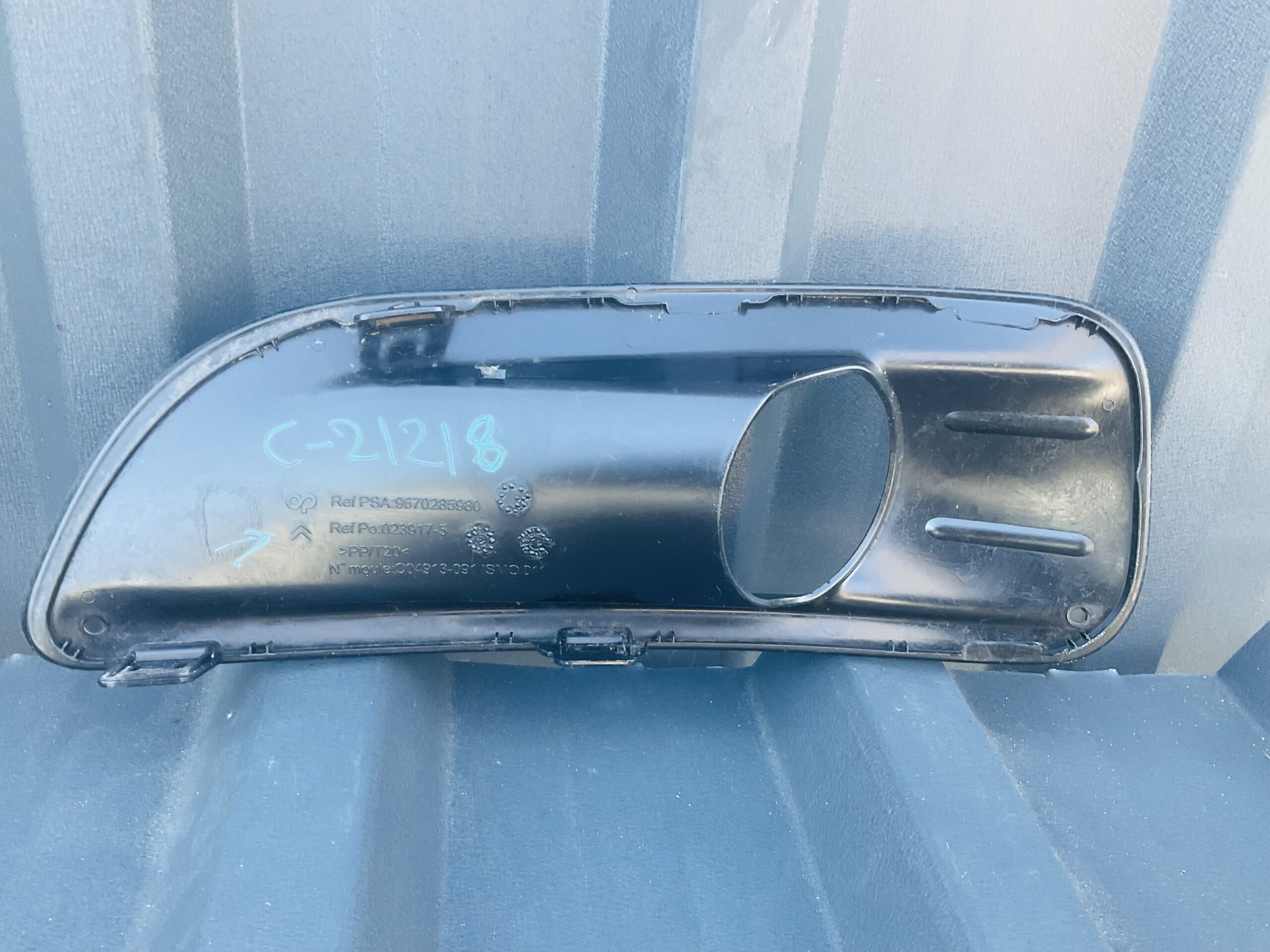 Bumper Grill Citroen C4 9670285980 Mistlamp rooster rechts C-21218