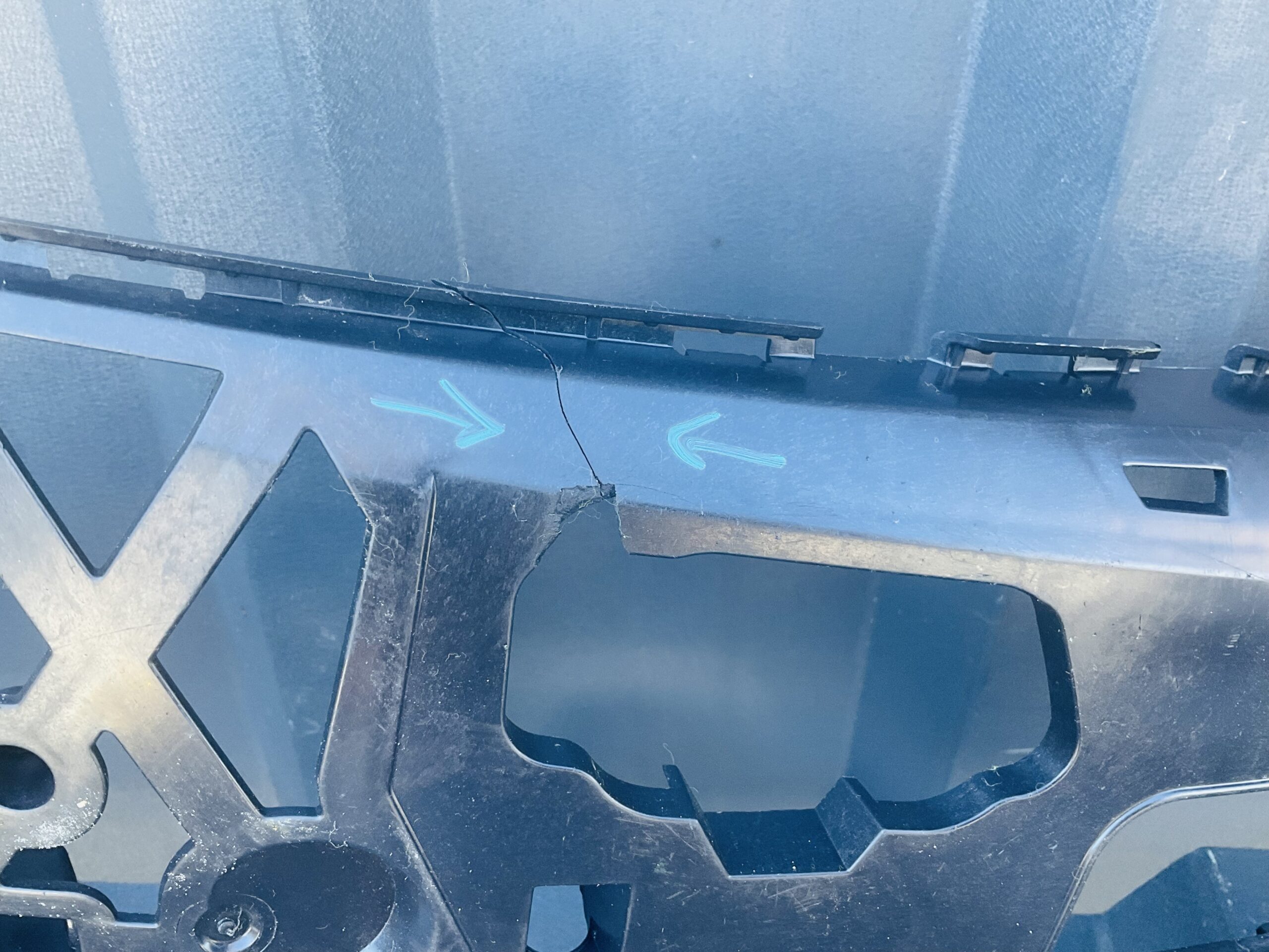 Bumper Houder Volkswagen Passat B7 3AA807178 Geleidersteun Vw-21229