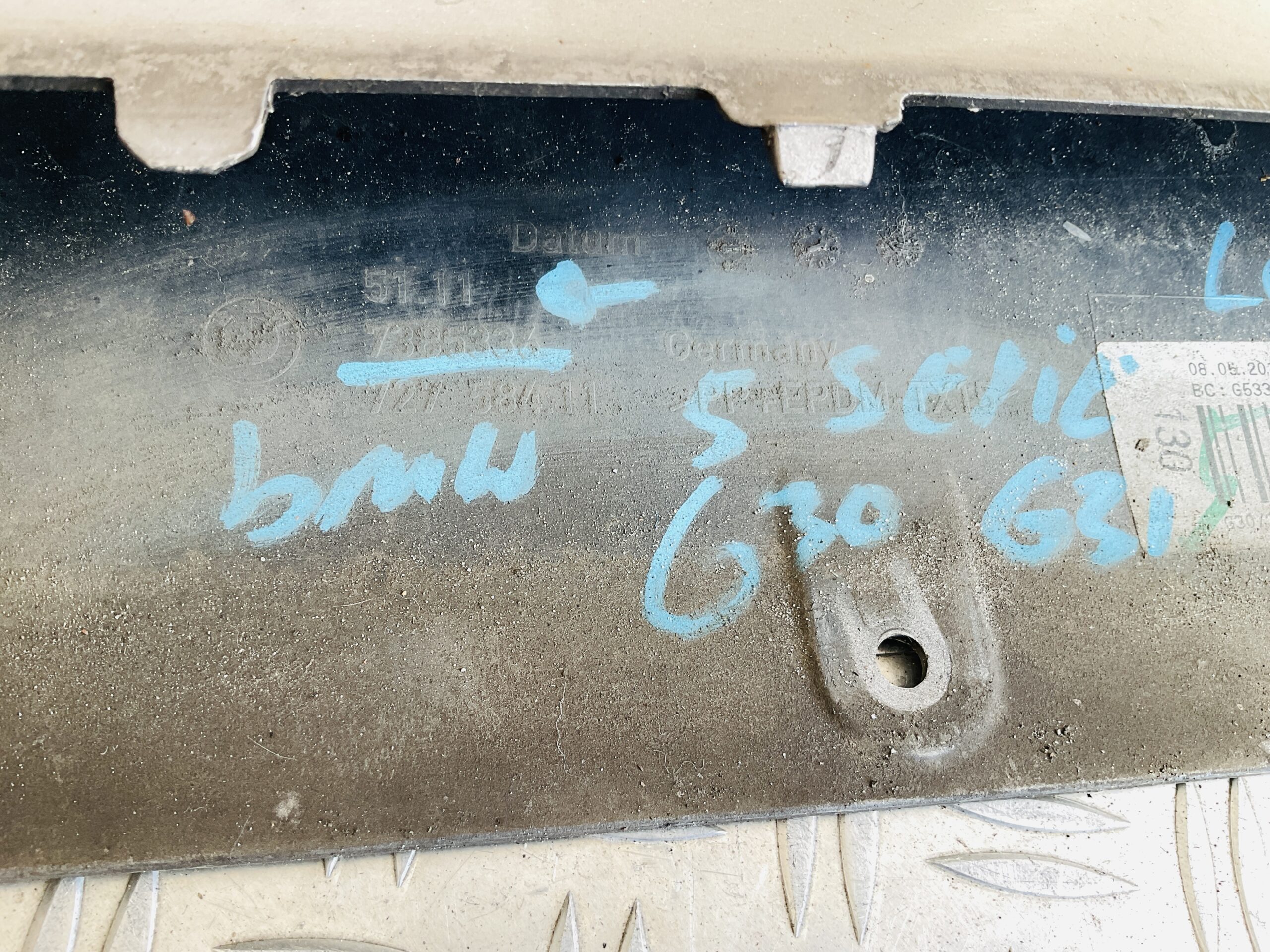 Bumper BMW 5 Serie G30 G31 6xpdc LCI 51117385336 Voorbumper 2-K9-13517R