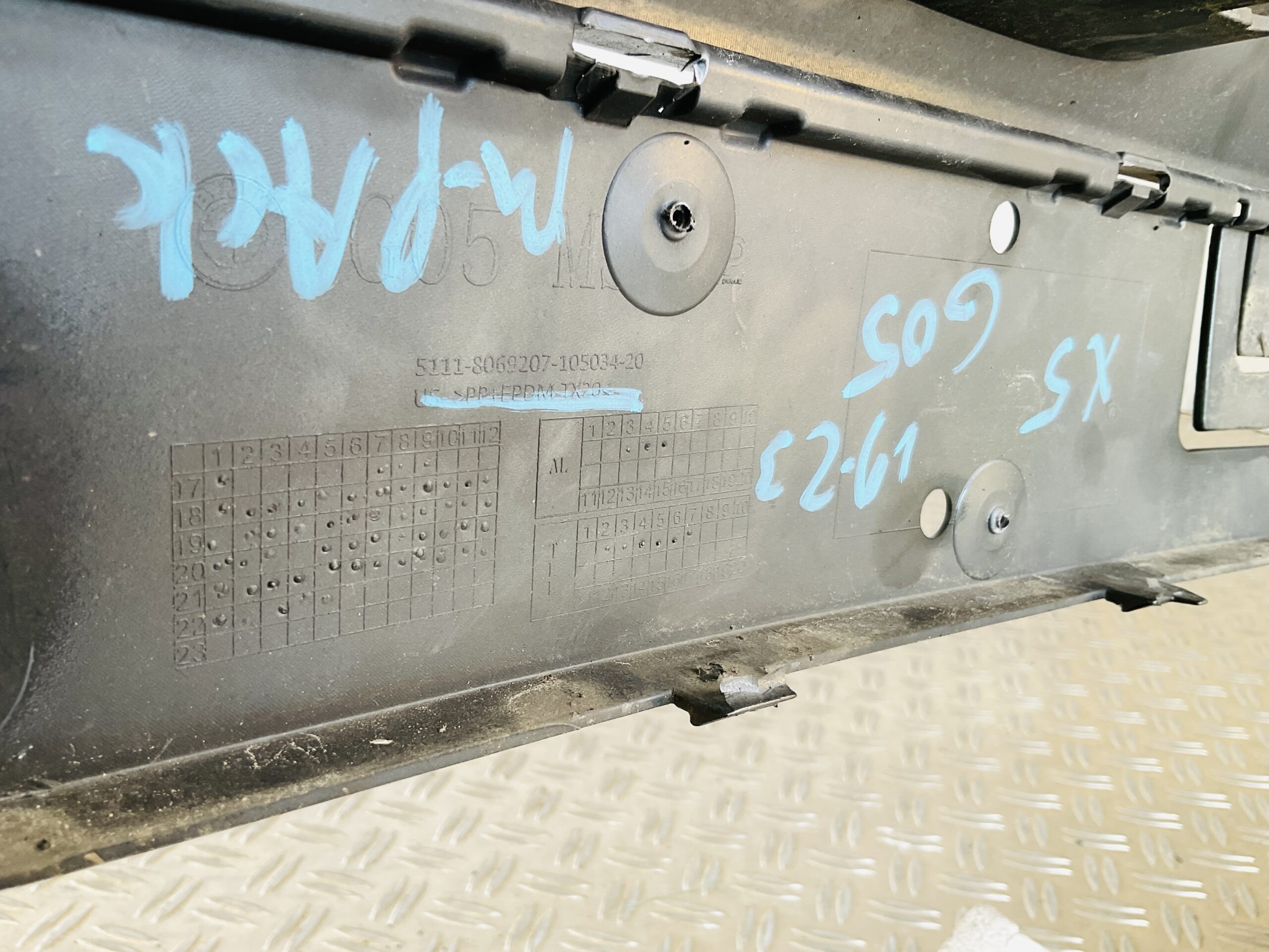 Bumper BMW X5 G05 MPakket M-Pakket 18-23 51118069207 Voorbumper 2-K5-13556R