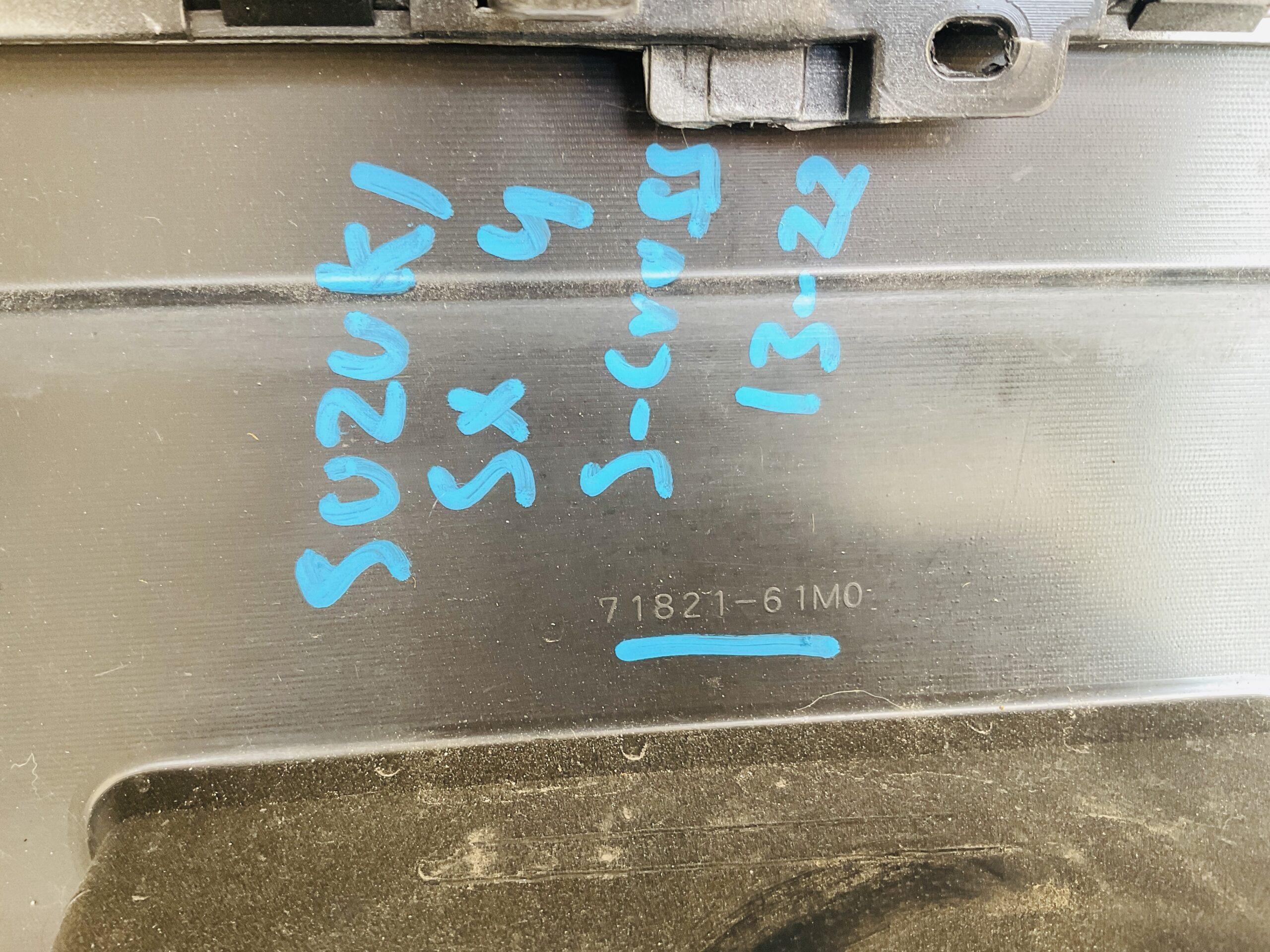 Bumper Suzuki SX4 S Cross SCross 13-22 7182161MO Achterbumper 1-F10-13601R