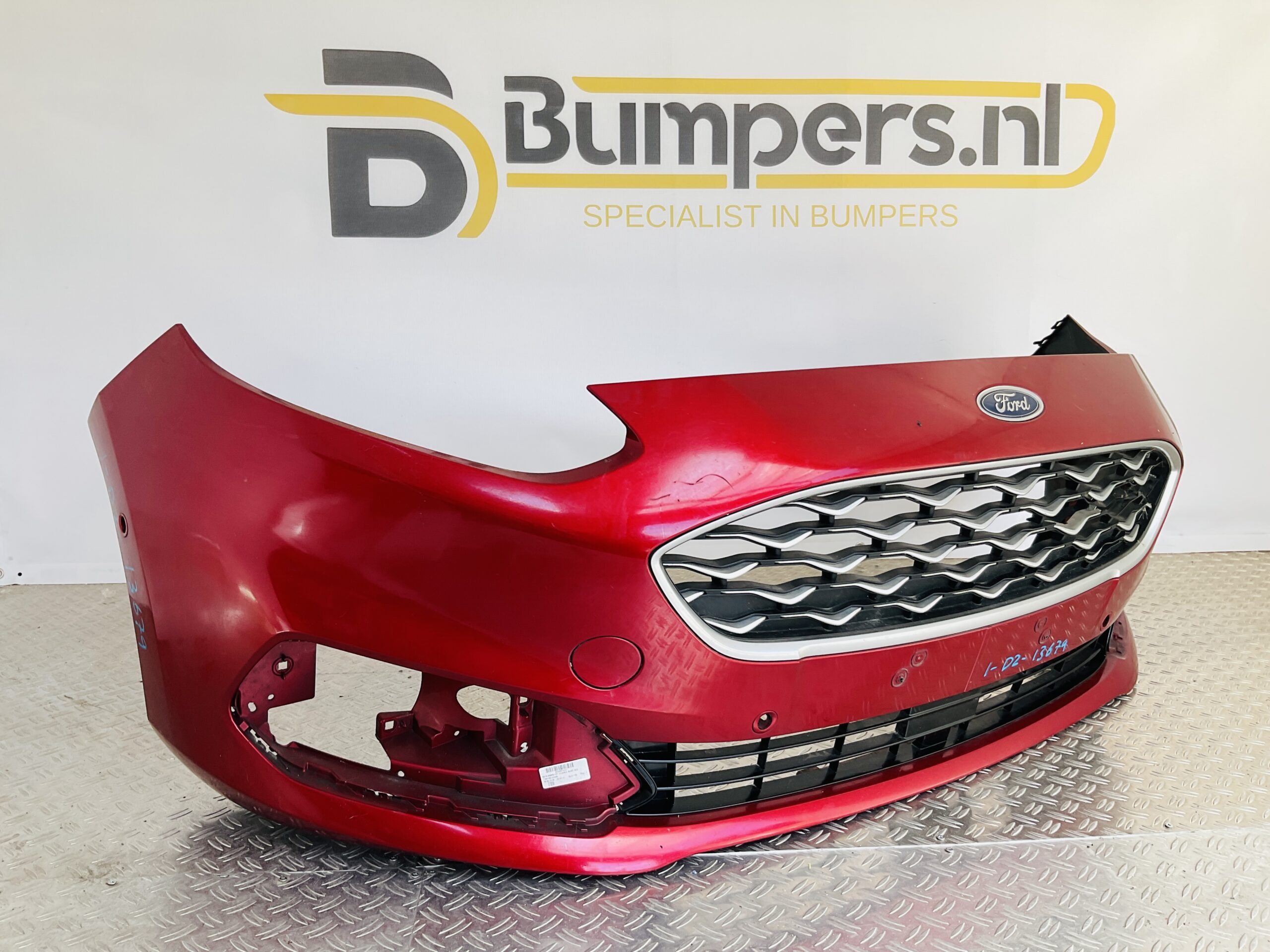 Bumper Ford Fiesta MK8 Vignale 17-21 H1BB-17K819-P1 Voorbumper 1-D2-13679z