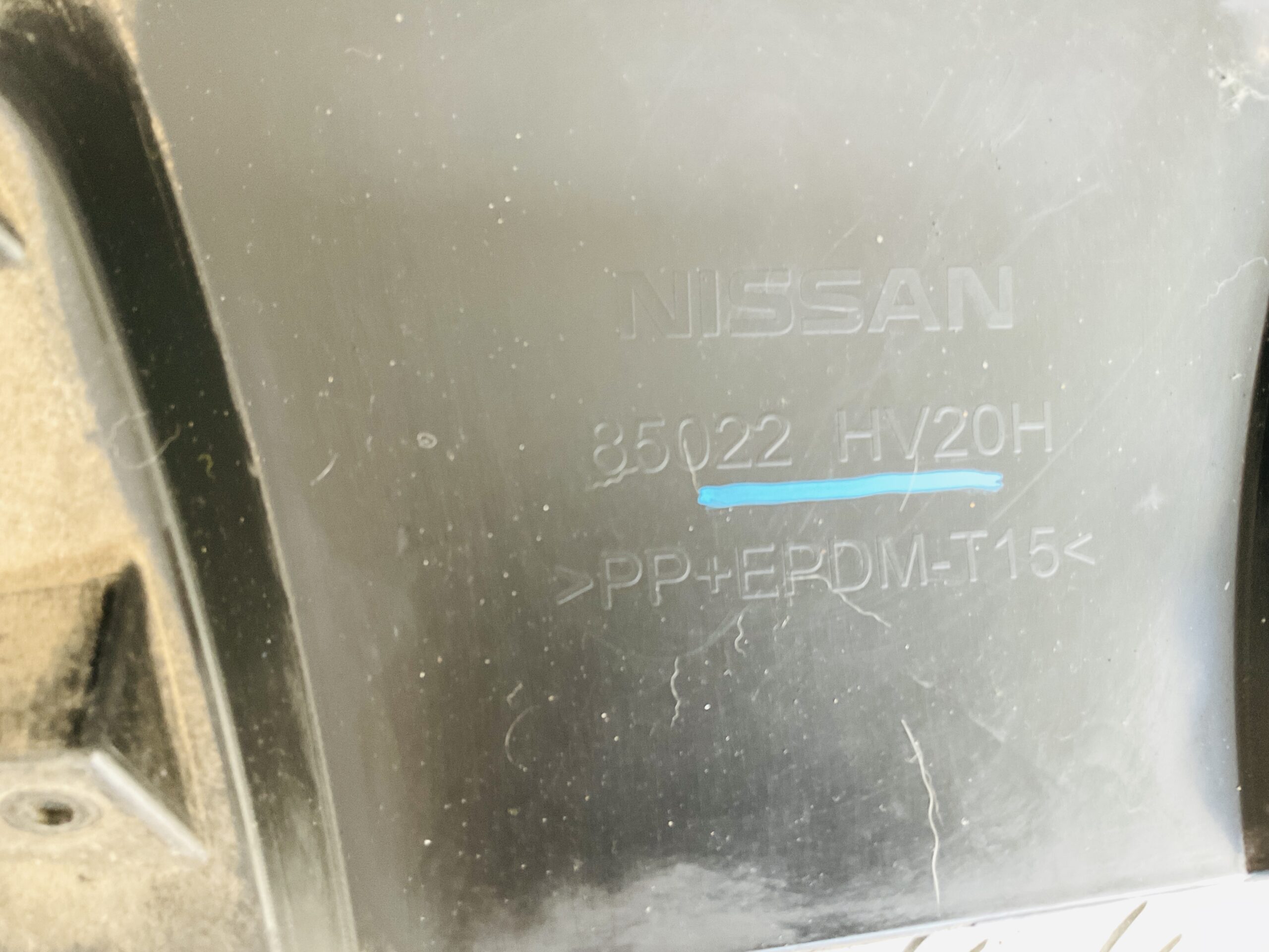 Bumper Nissan Qashqai Facelift 17-21 4xpdc 85022HV20H Achterbumper 1-F10-13689R