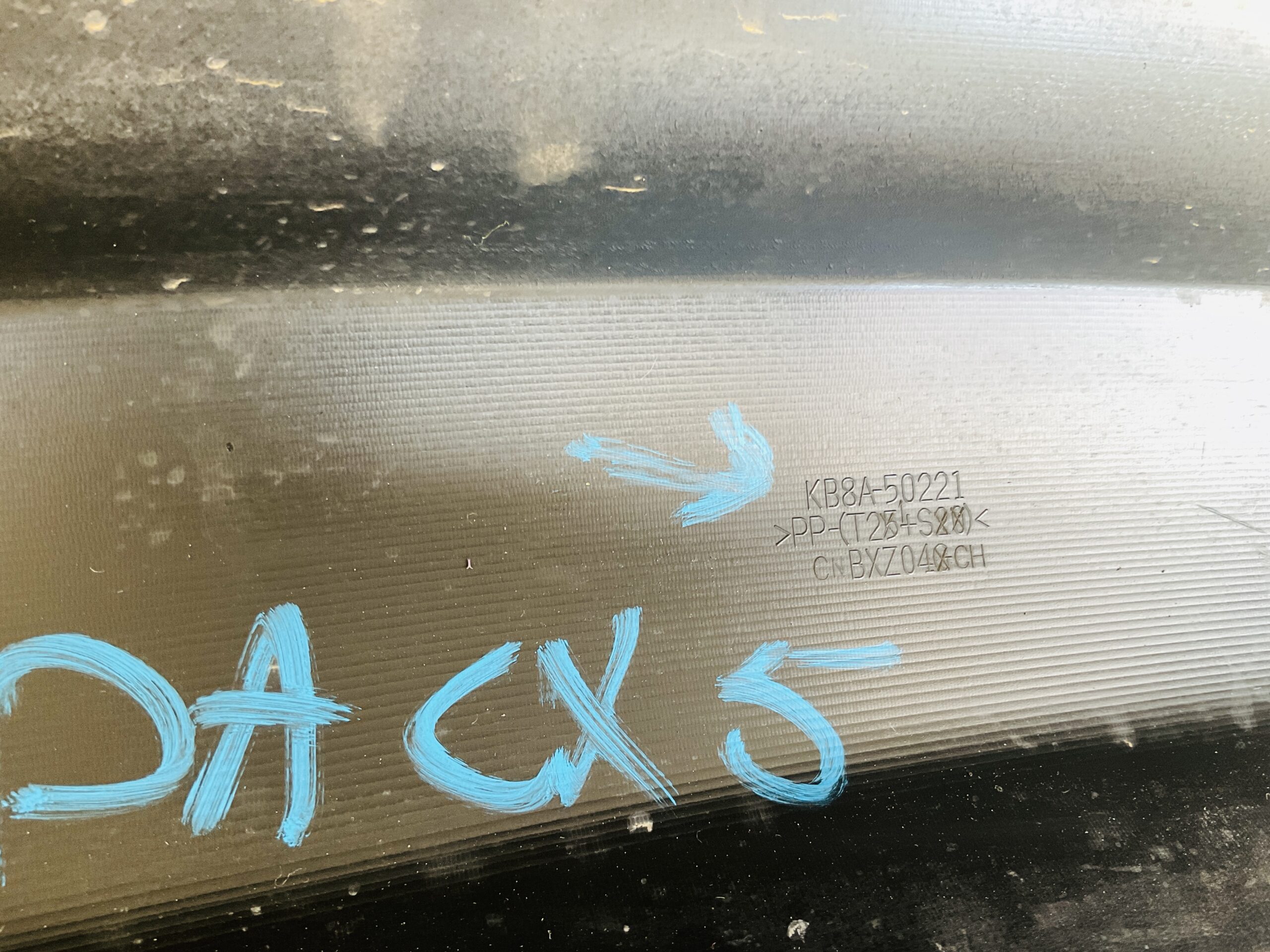 Bumper Mazda CX5 CX-5 17-20 KB8A-50221 Achterbumper 1-F10-13705R