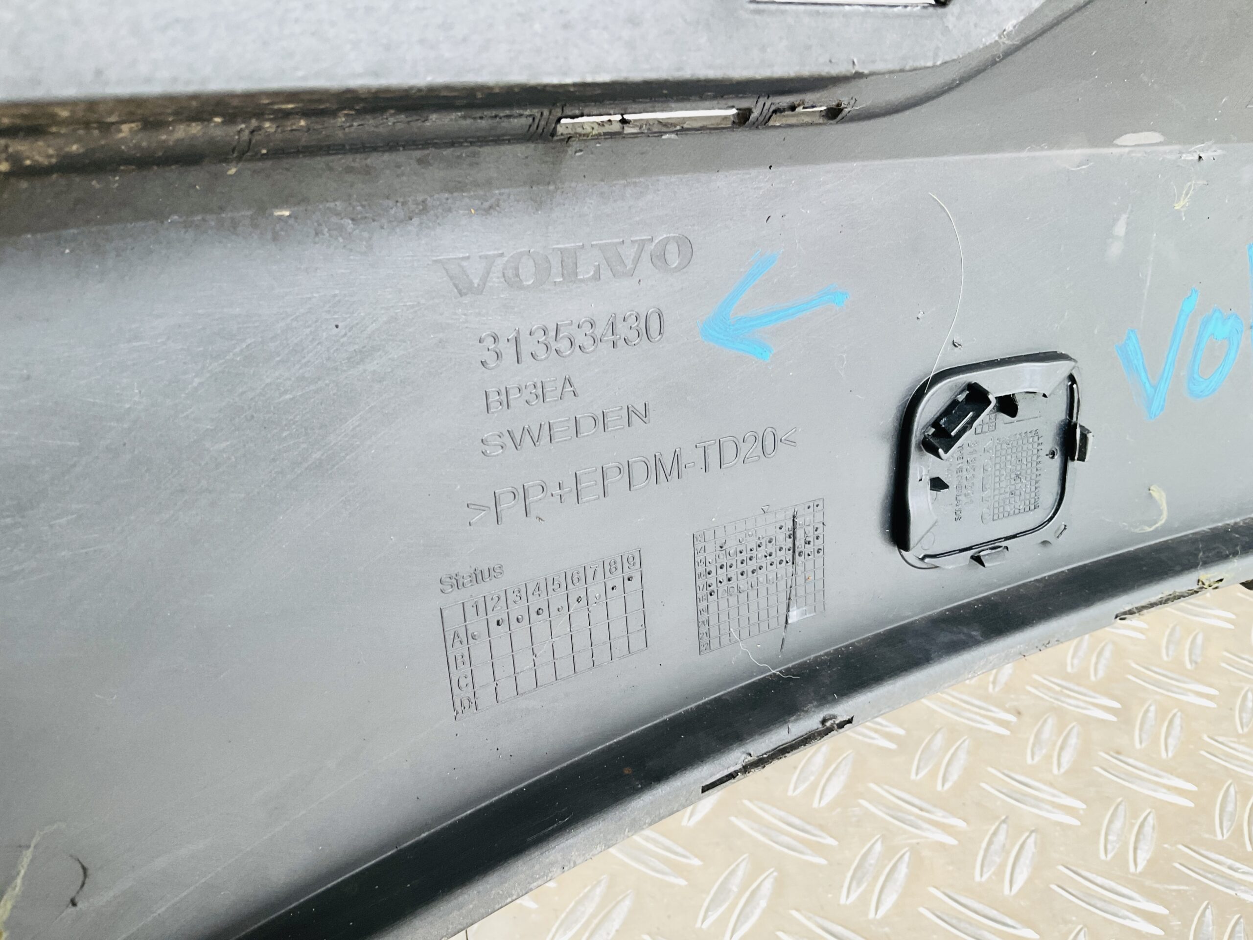 Bumper Volvo XC90 MK2 16-19 31353430 Achterbumper 1-F10-13730R