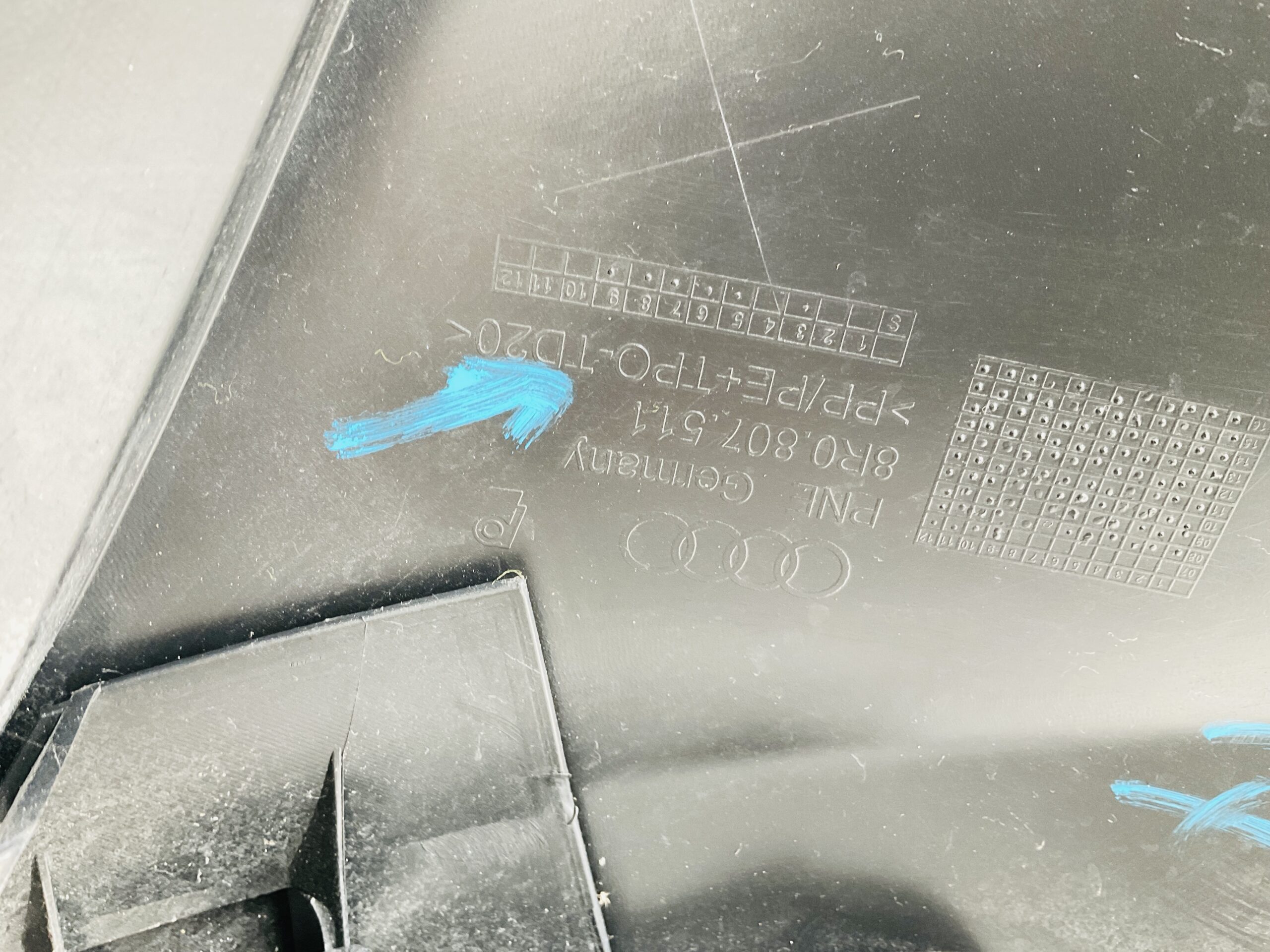 Bumper Audi Q5 Sline S-Line 13-17 8R0807511 Achterbumper 1-F10-13736R