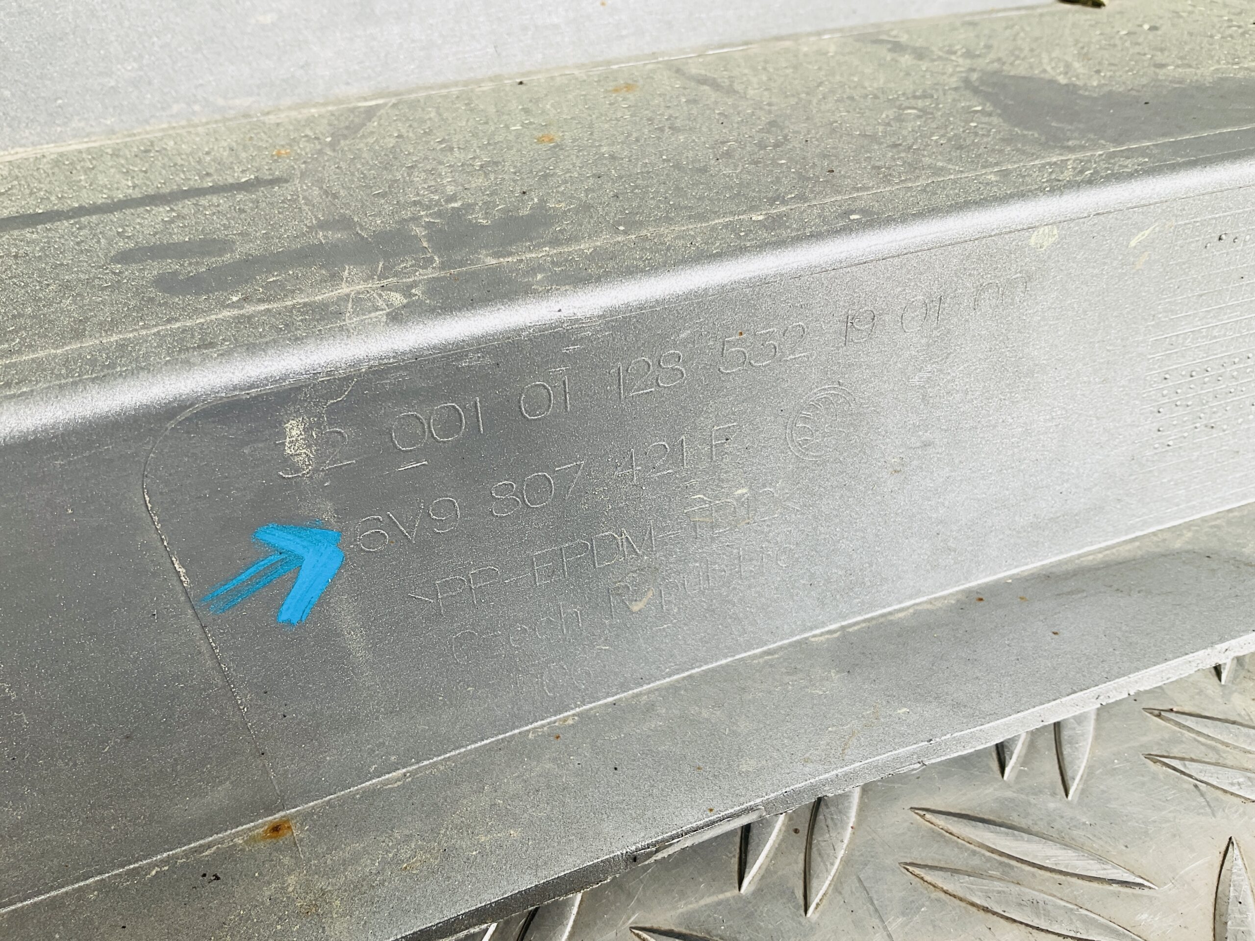 Bumper Skoda Fabia 3 6V9 Station 6V9807421 Achterbumper 1-F10-13741R