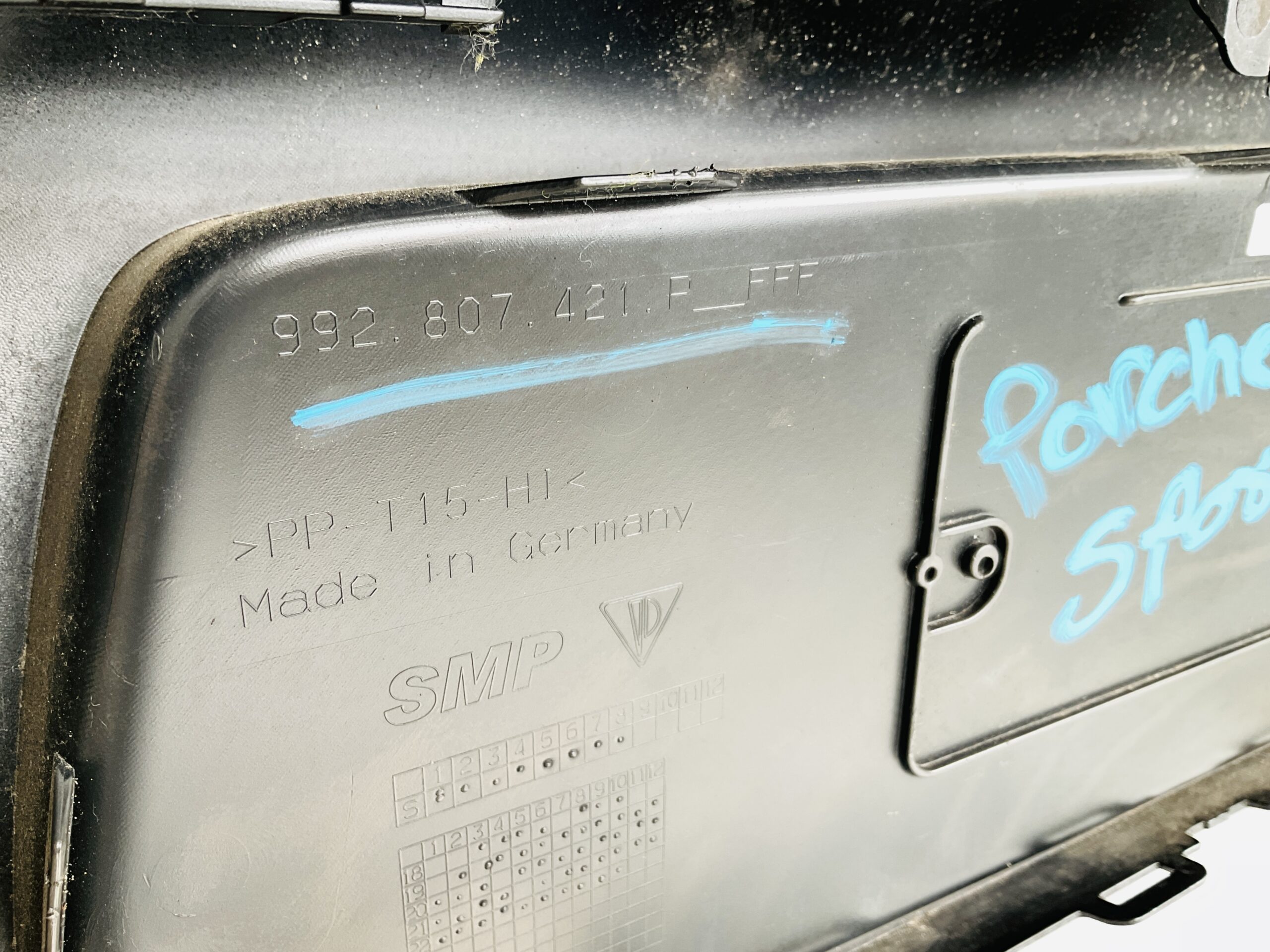 Bumper Porsche 992 911 Sport Turbo18-24 992807421 Achterbumper 1-F10-13743R