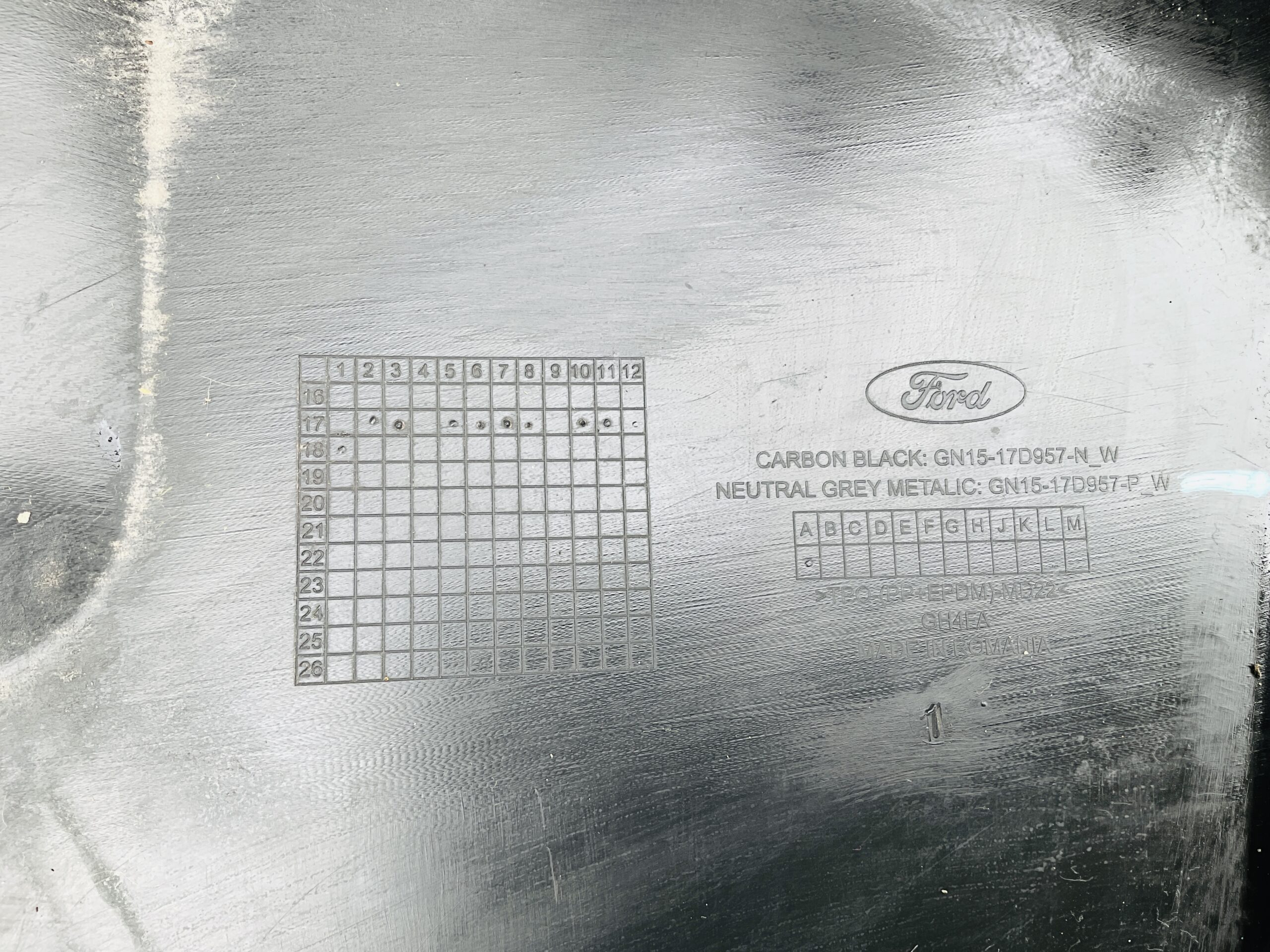 Bumper onderlip FORD Ecosport GN1517D957NW Bumper Lip F-21319