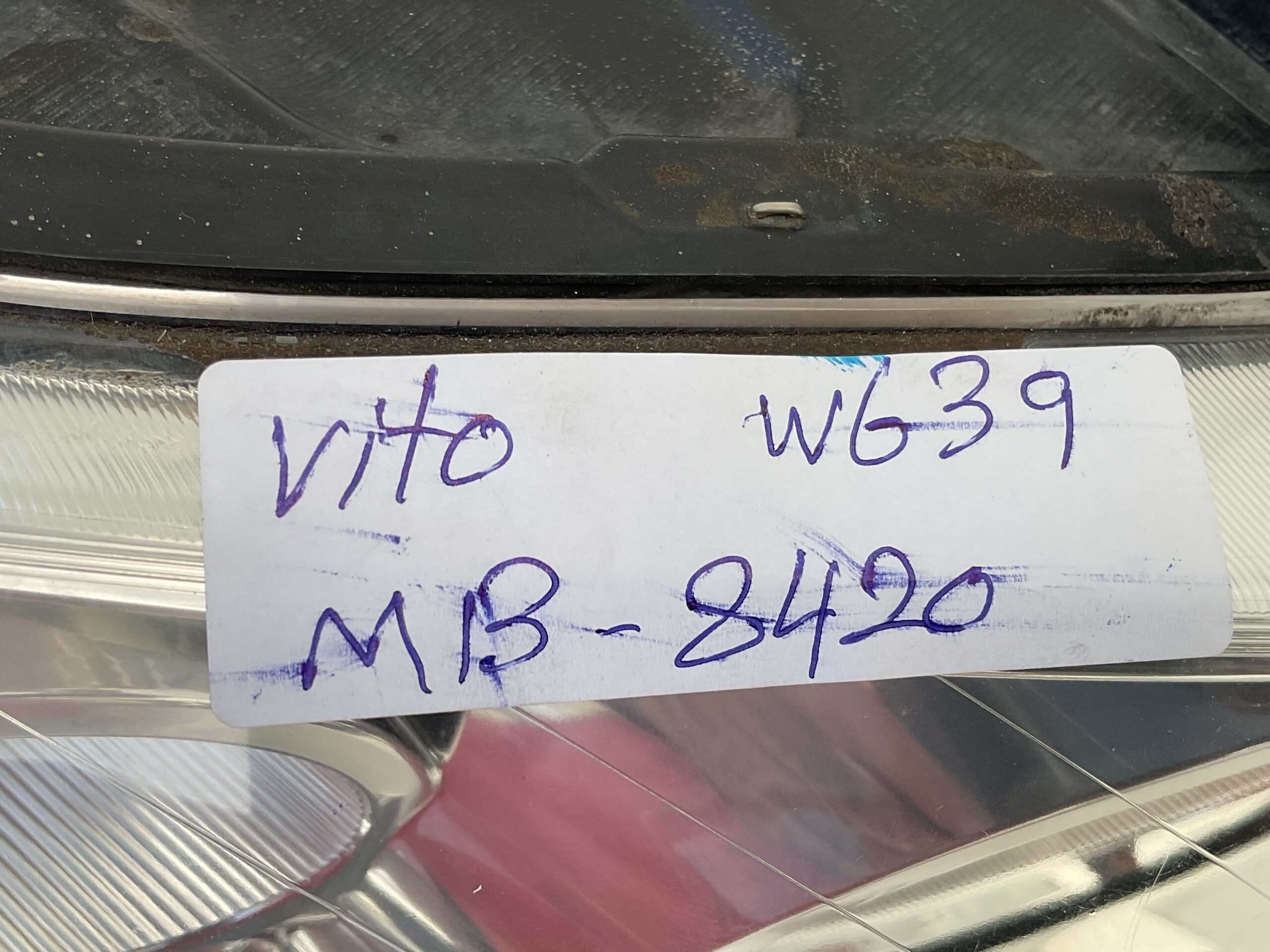 Koplamp Mercedes Vito V-Klasse W639 A6398201961 H7 Rechts MB-8420