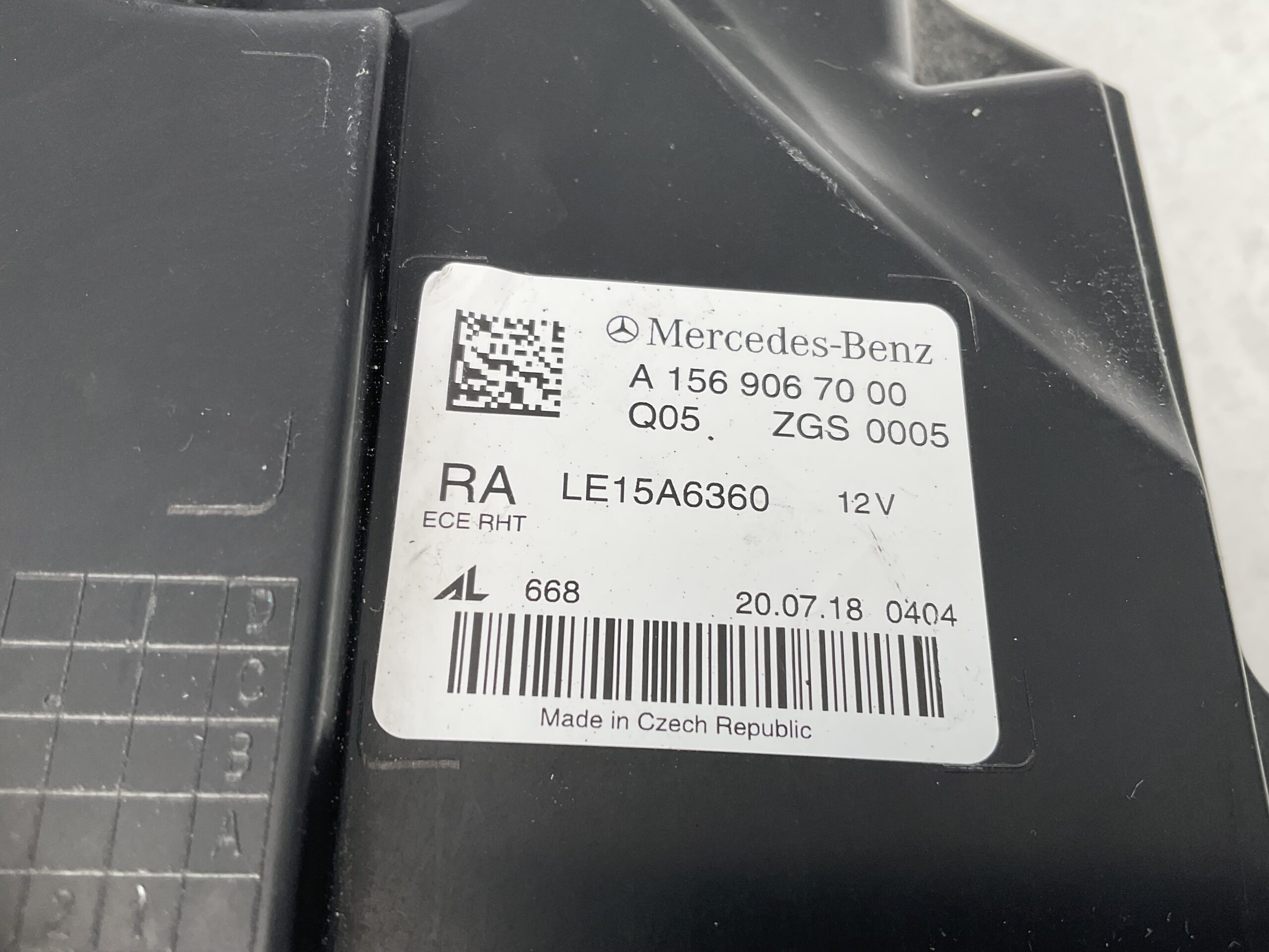 KOPLAMP MERCEDES GLA W156 A1569067000 HIGH LED PERFORMANCE RECHTS MB-4678