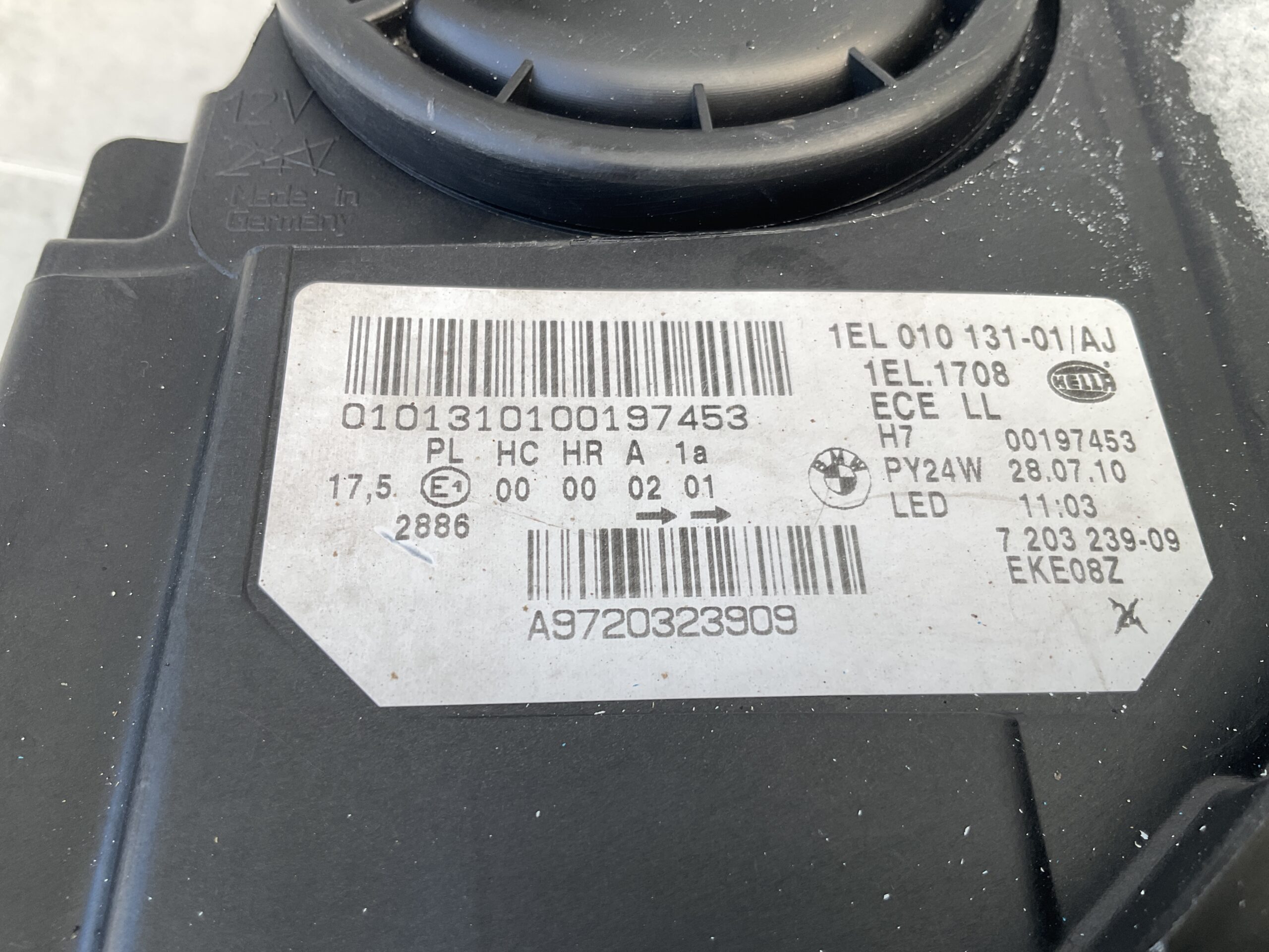 KOPLAMP BMW 5 SERIE F10 F11 XENON 1EL010131 -01/AJ LINKS BM-8173