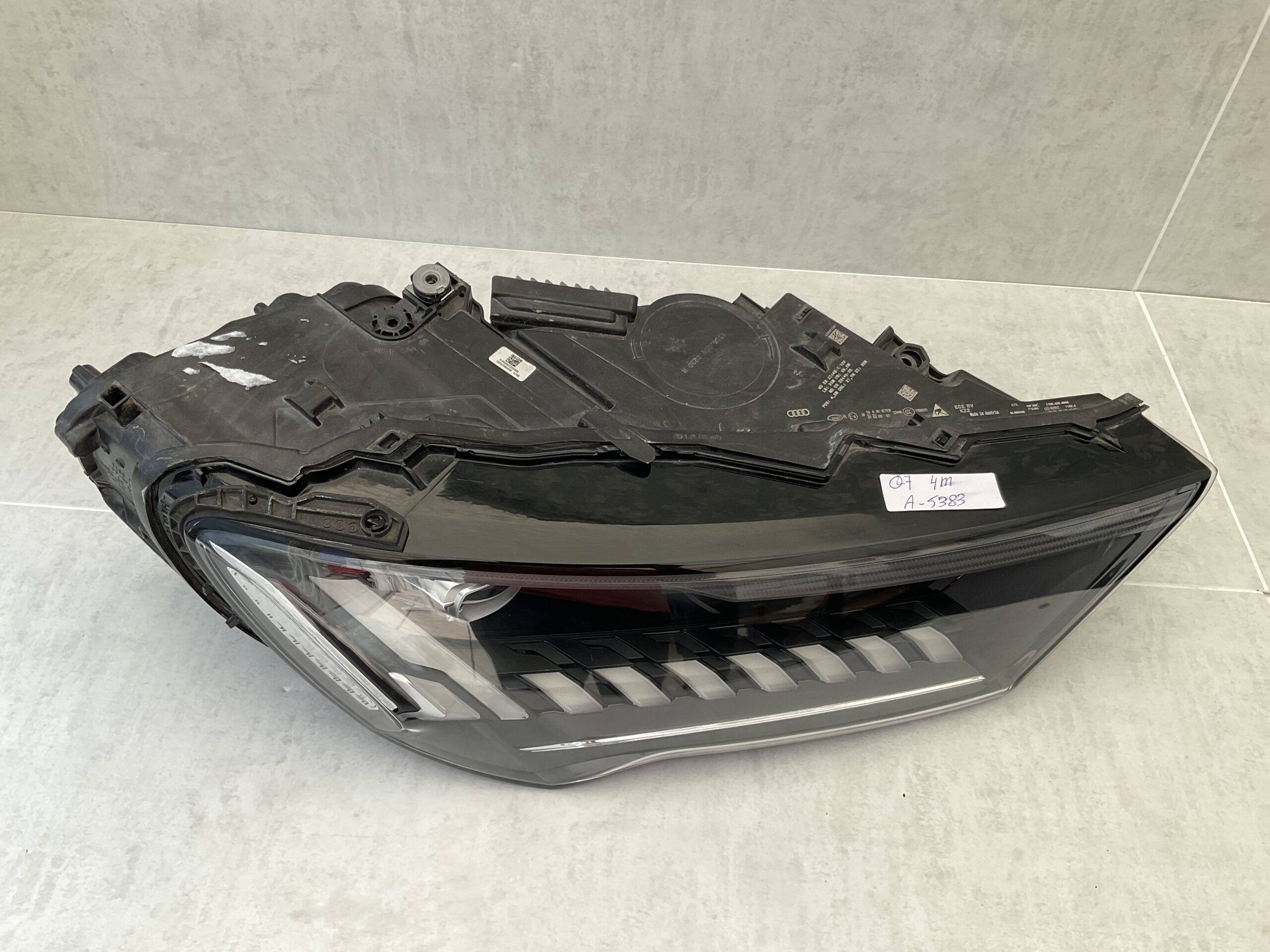 KOPLAMP AUDI Q7 4M MATRIX FULL LED 4M0941040C RECHTS A-5383