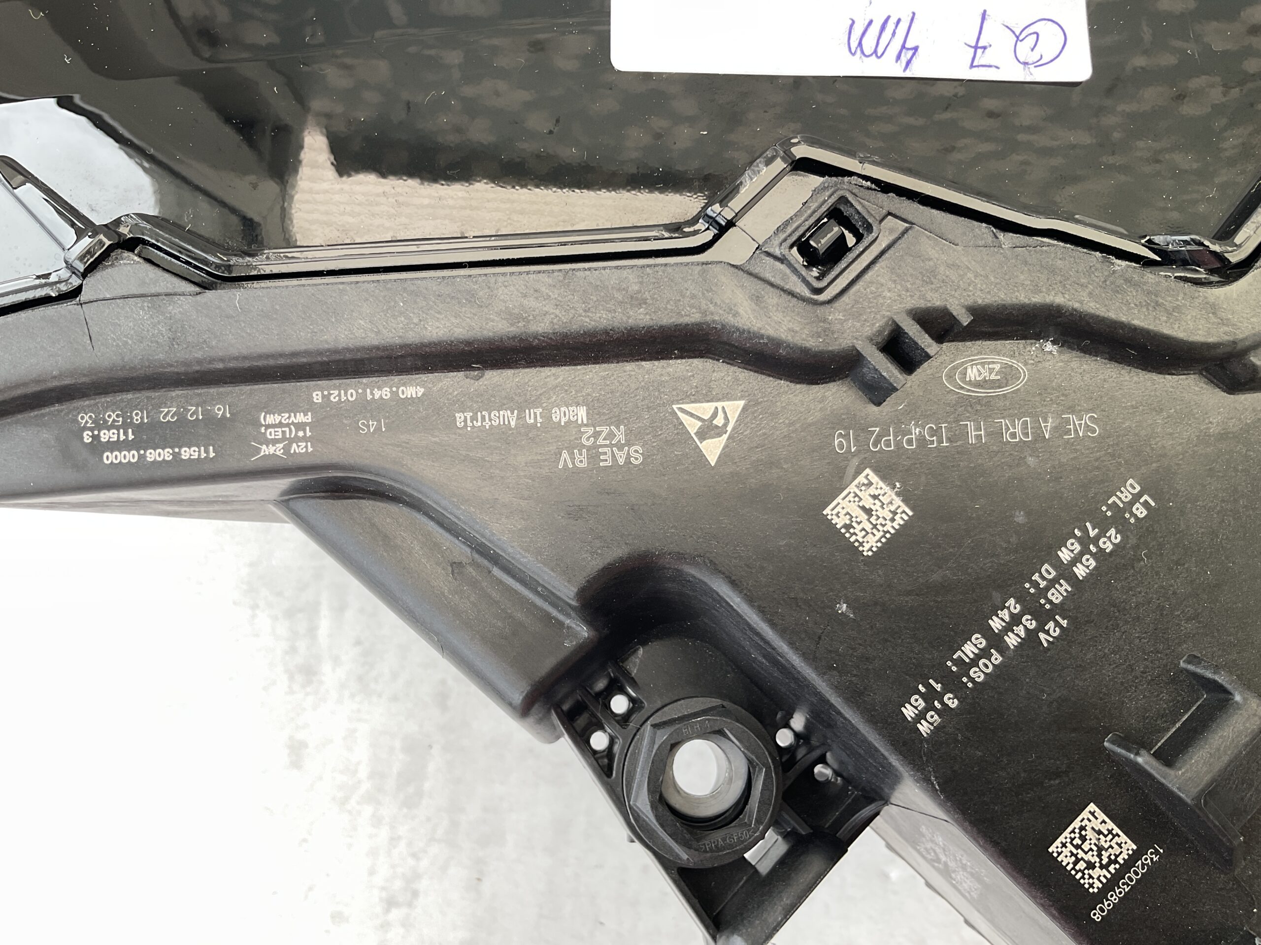 KOPLAMP AUDI Q7 4M FULL LED USA 4M0941012B RECHTS A-5082