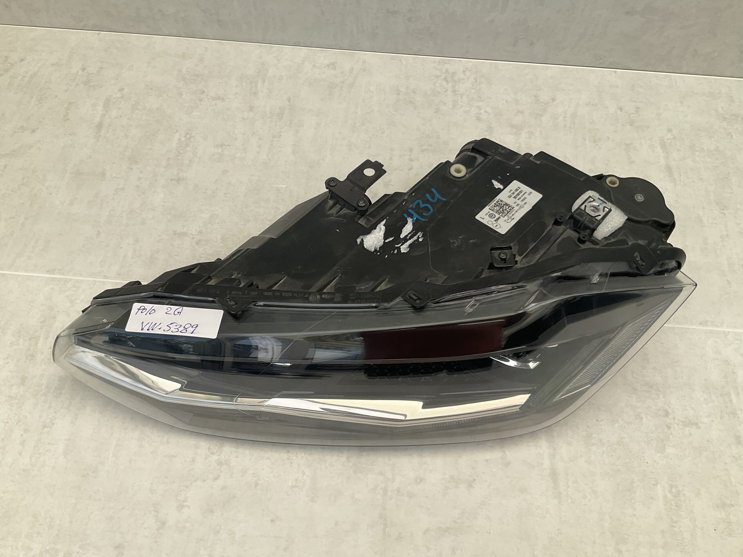 KOPLAMP VOLKSWAGEN POLO 2G 17-21 FULL LED 2G1941035B LINKS VW-5389