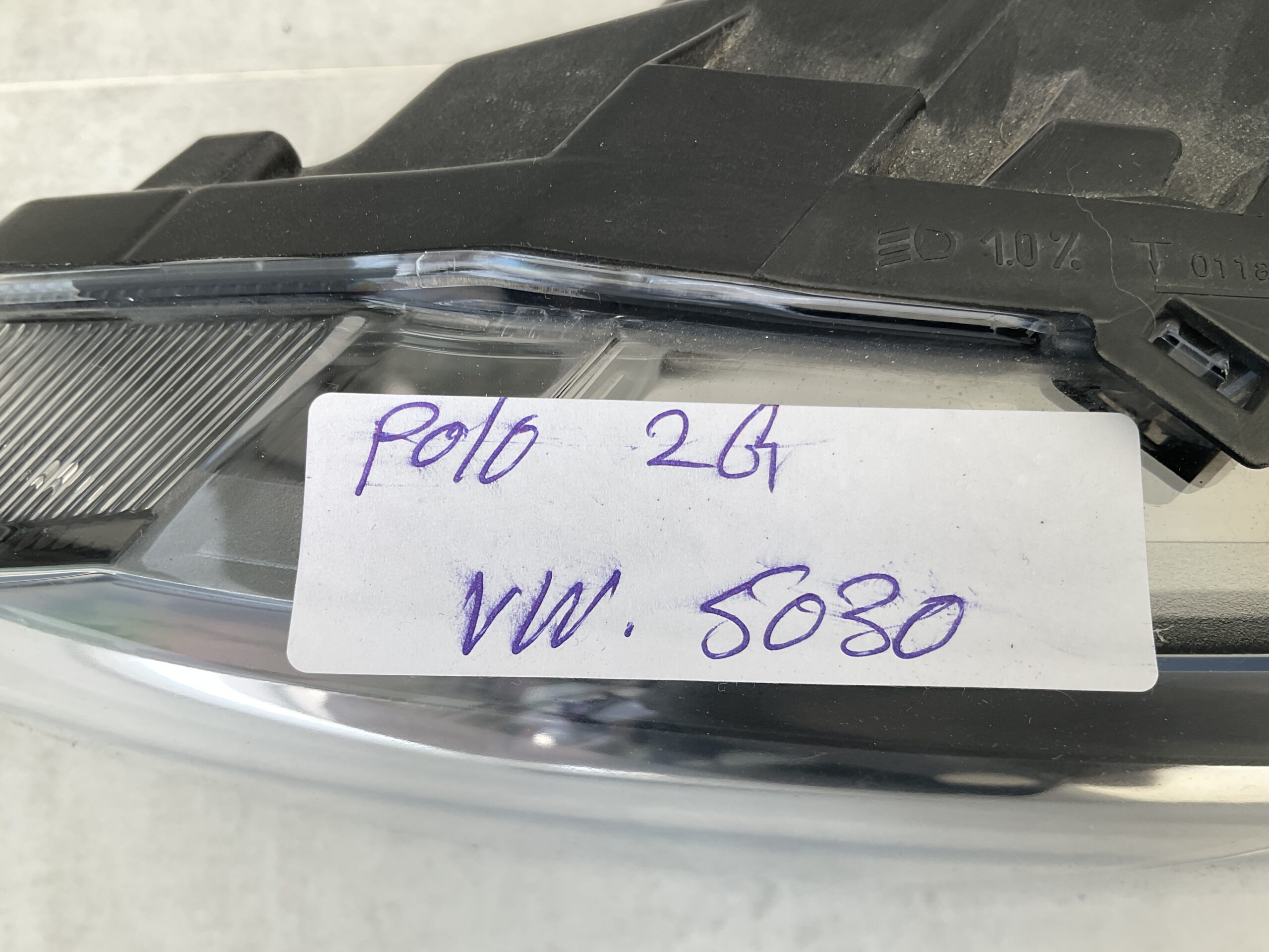 KOPLAMP VOLKSWAGEN POLO 2G FULL LED 17-21 2G1941035F LINKS VW-5030
