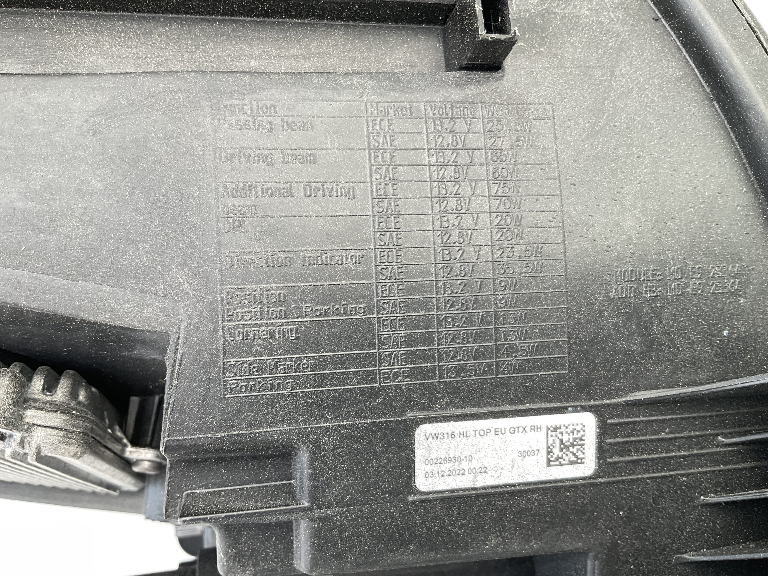 KOPLAMP VOLKSWAGEN ID4 IQ FULL LED 11B941036E RECHTS VW-5622