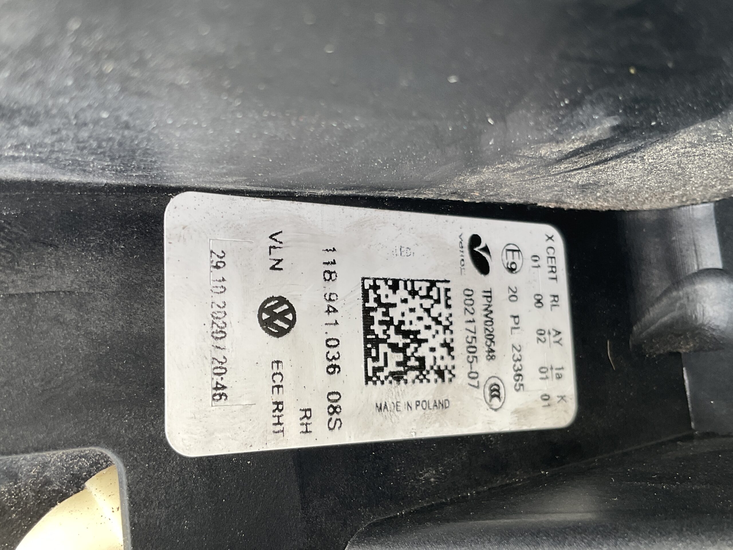 KOPLAMP VOLKSWAGEN ID4 IQ FULL LED 11B94103608S RECHTS VW-5180