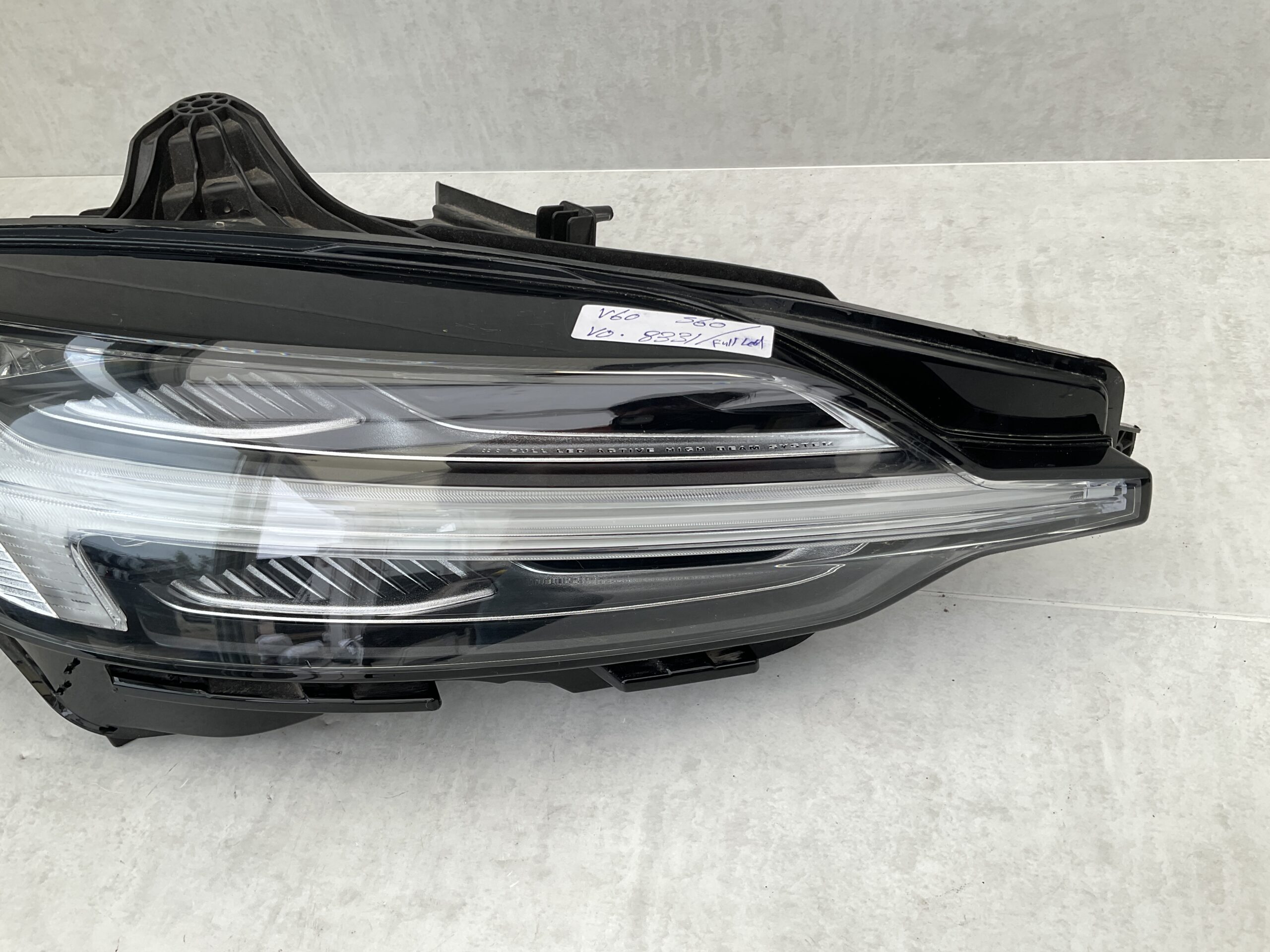 KOPLAMP VOLVO V60 S60 FULL LED ACTIVE HIGH BEAM SYSTEM 32338997 RECHTS VO-8331