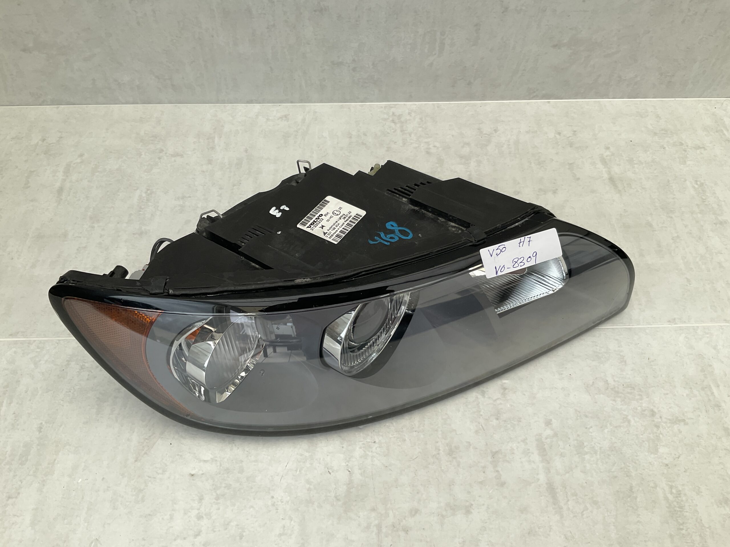 KOPLAMP VOLVO V50 H7 31335222 RECHTS VO-8309