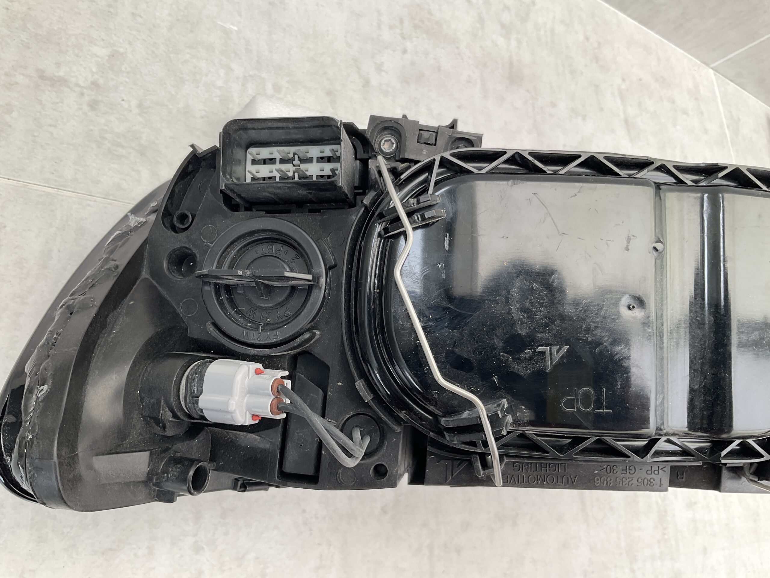 KOPLAMP VOLVO V50 H7 31335222 RECHTS VO-8309