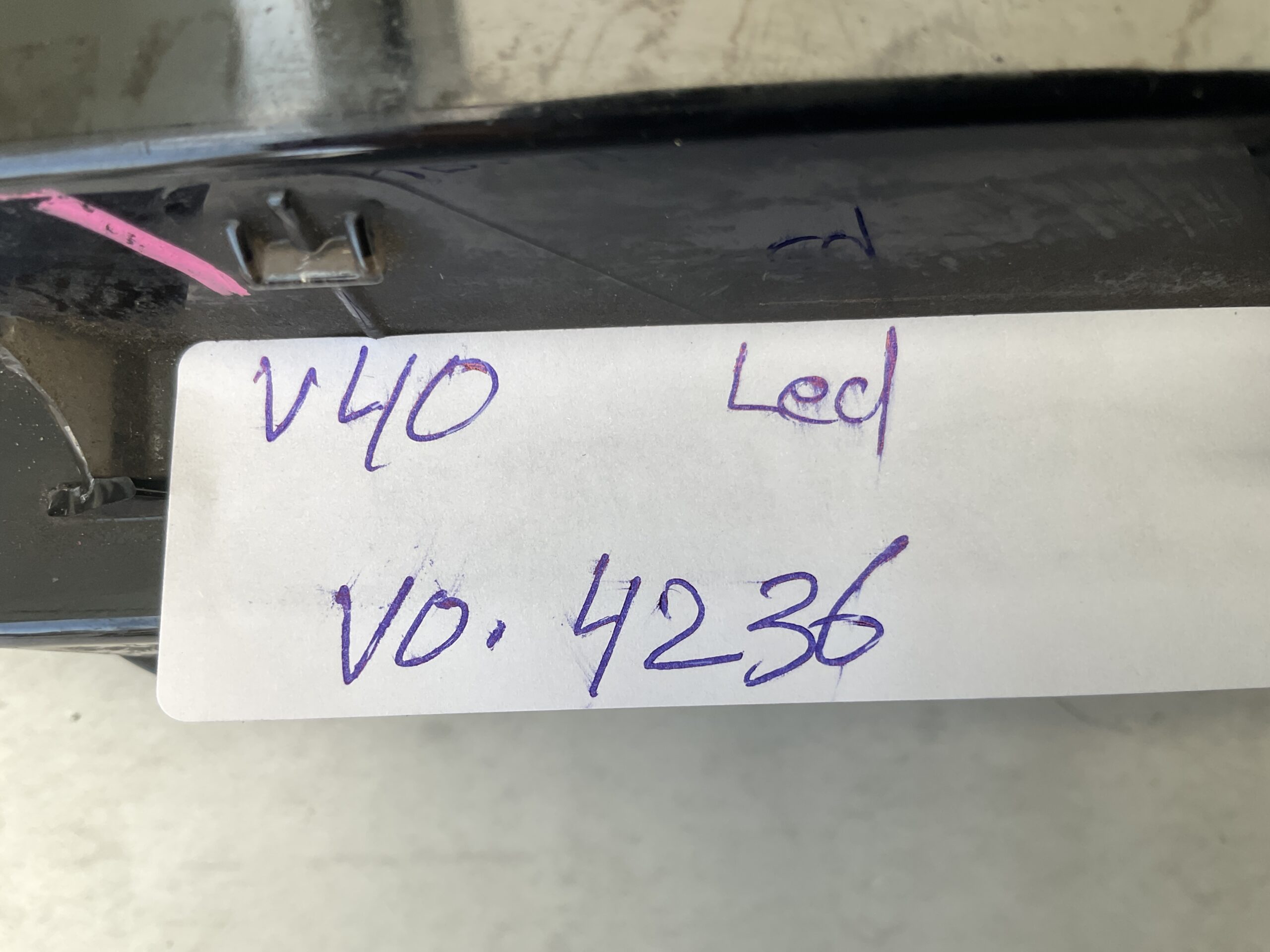 MISTLAMP VOLVO V40 31290579 RECHTS VO-4236