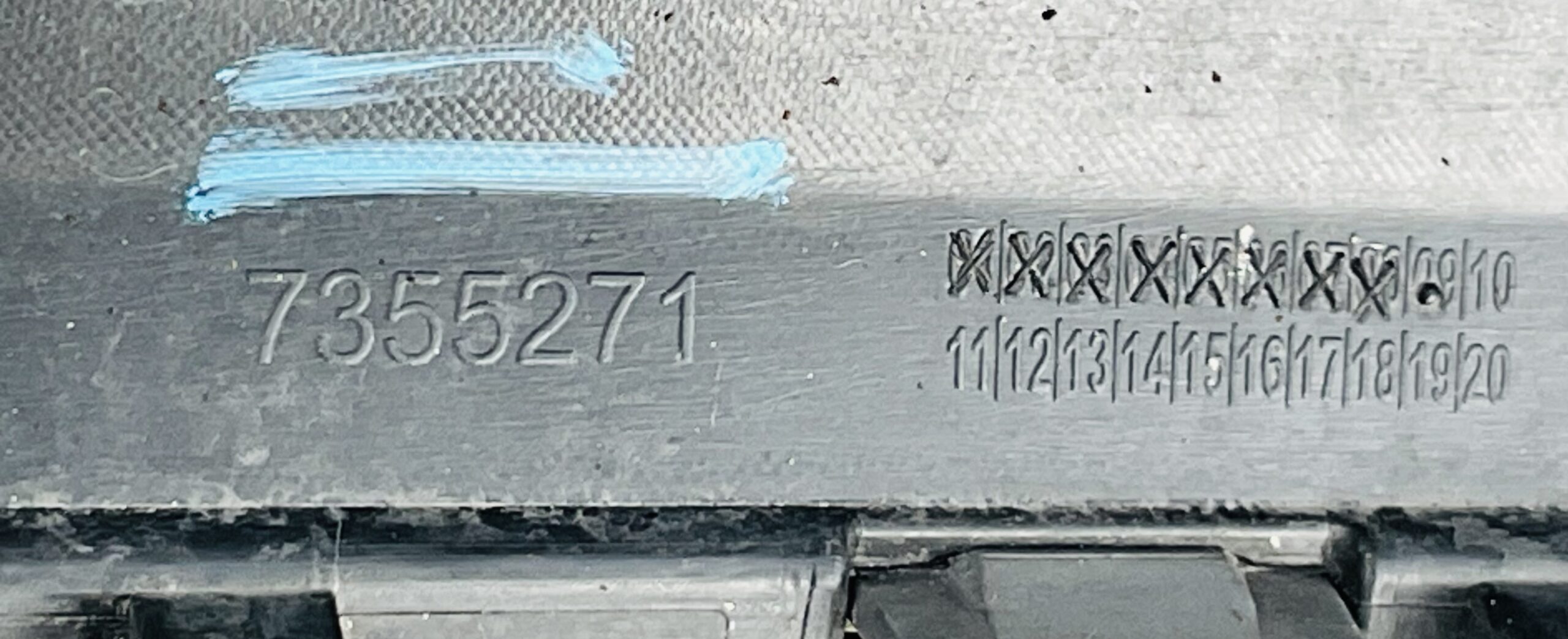 Bumper Lip BMW X1 F48 7355271 Spoiler BM-21261