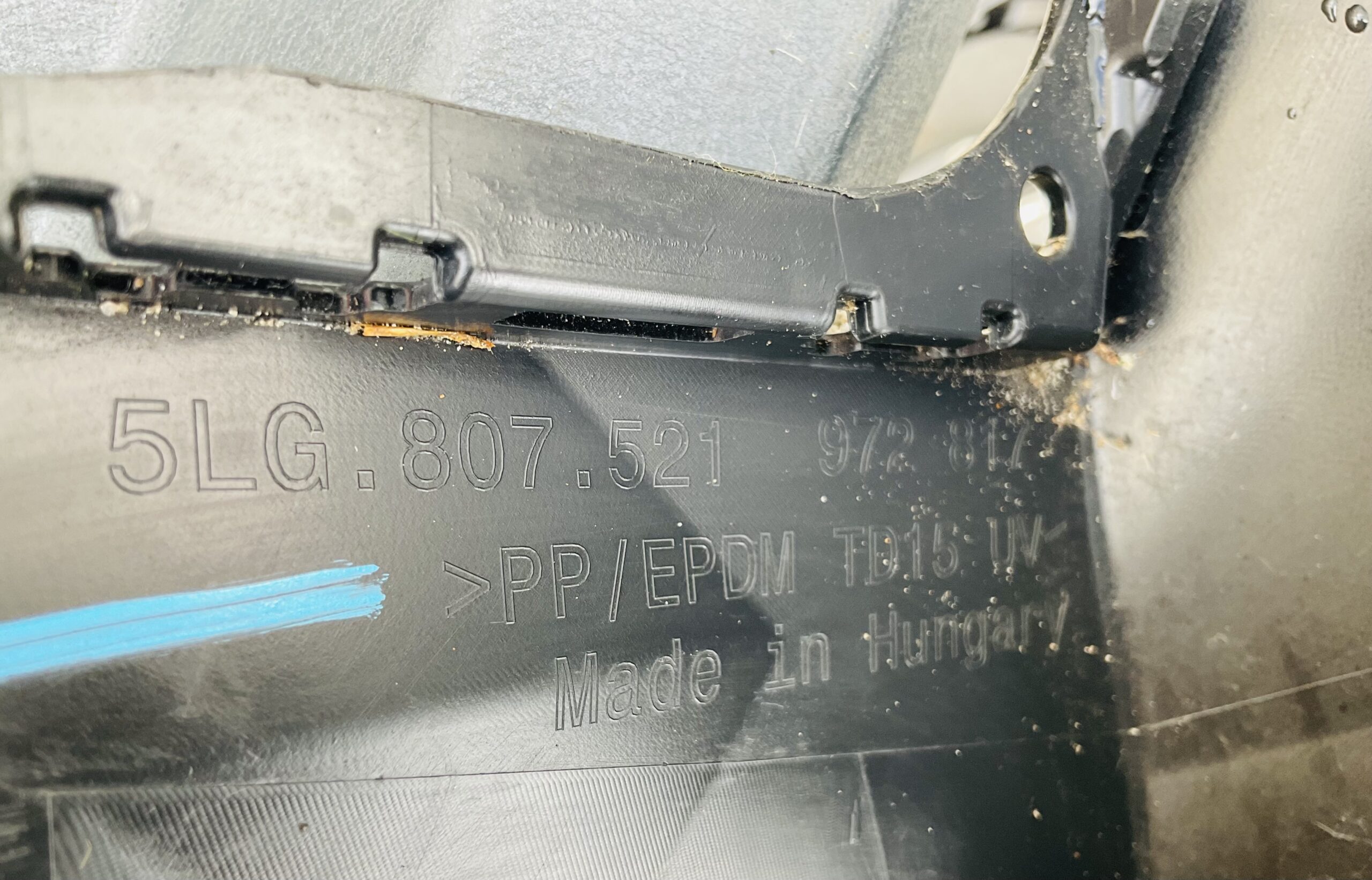 Achterbumper Lip Skoda Enyaq IV 5LG807521 Diffuser Spoiler SK-21264