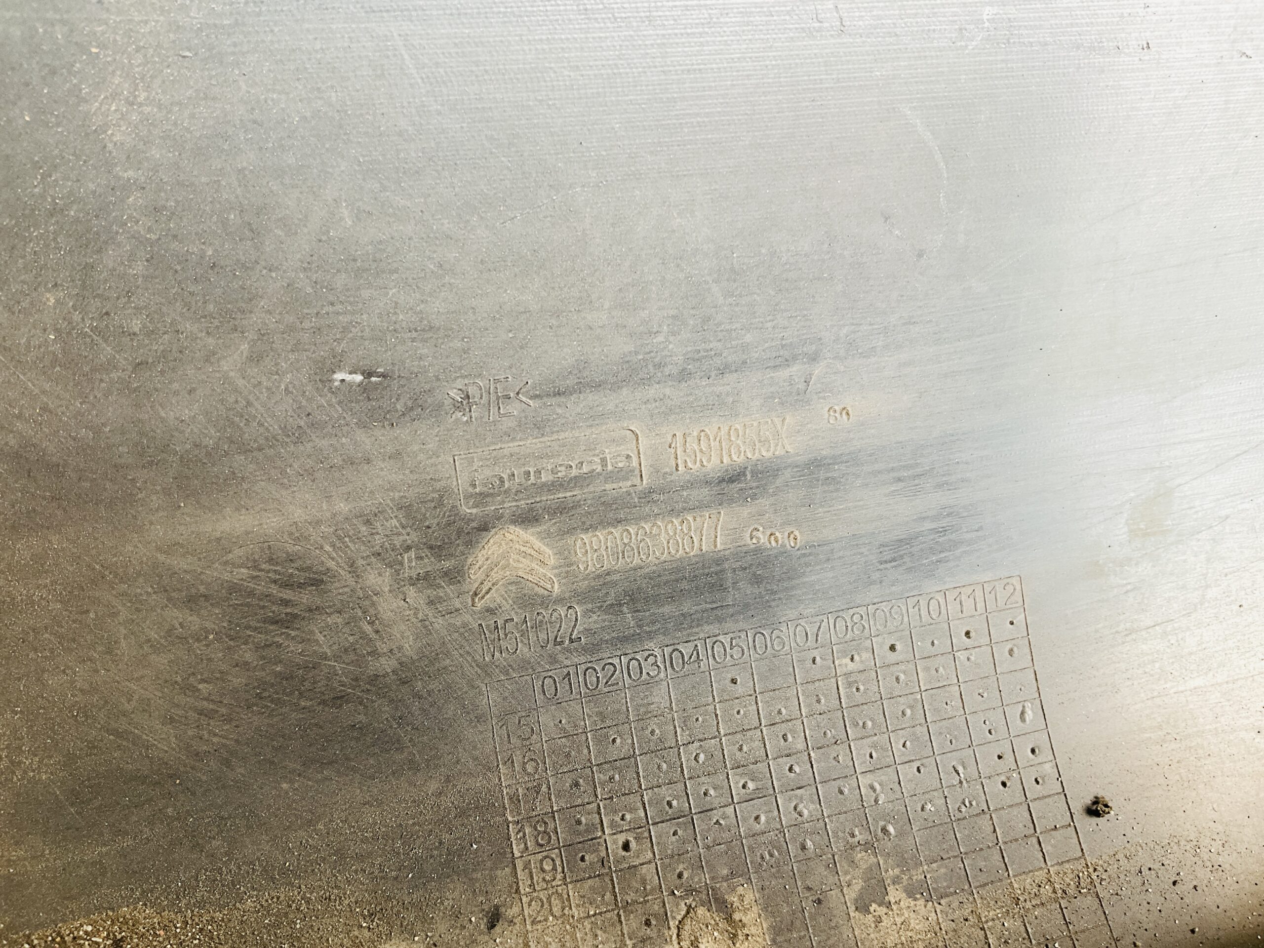 Bumper Citroen Jumpy 6xpdc 9808638877 Voorbumper 1-G5-13881z