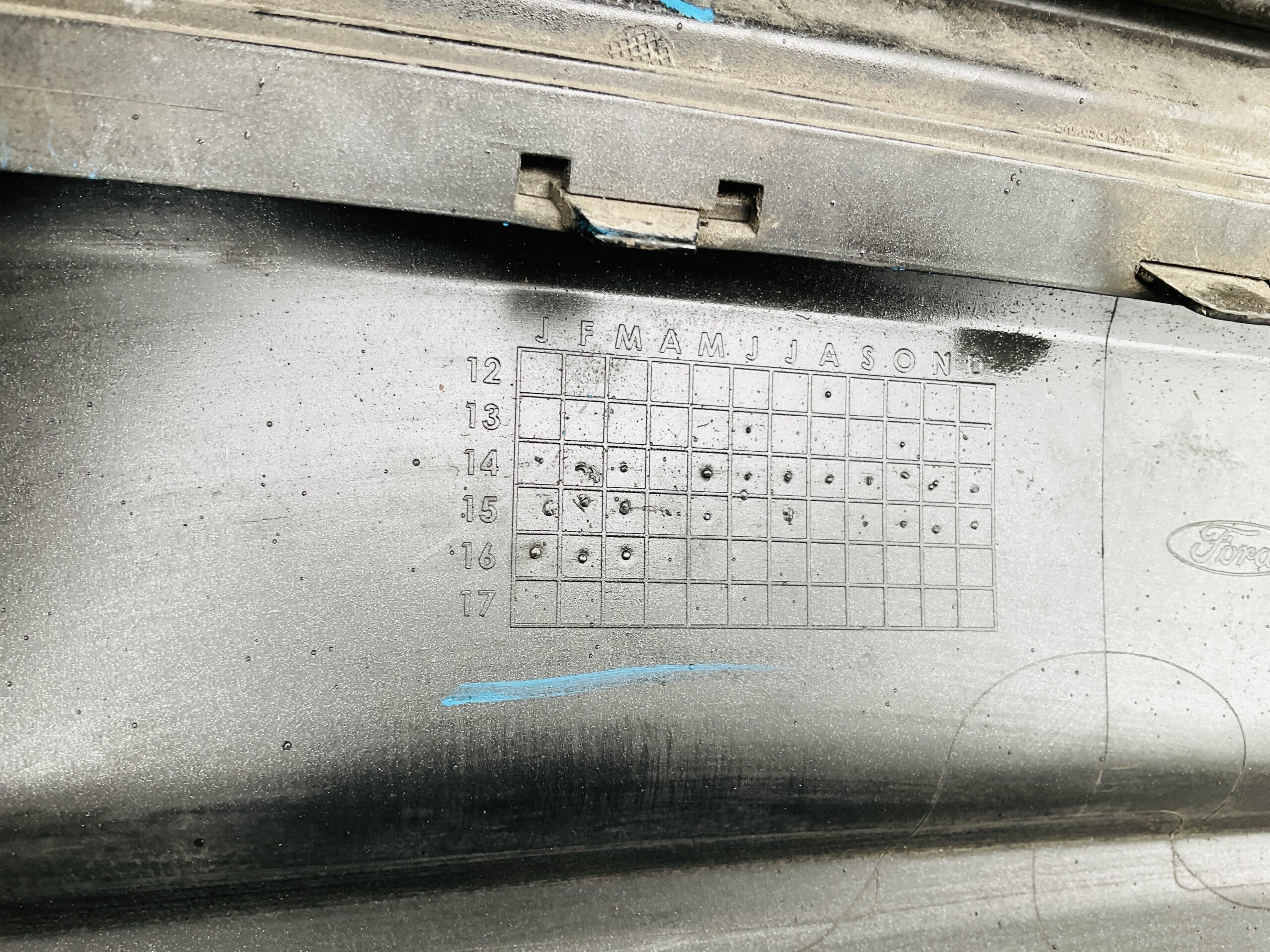 Bumper Lip Ford Mondeo DS7317a894SW Bumper spoiler FO-21333