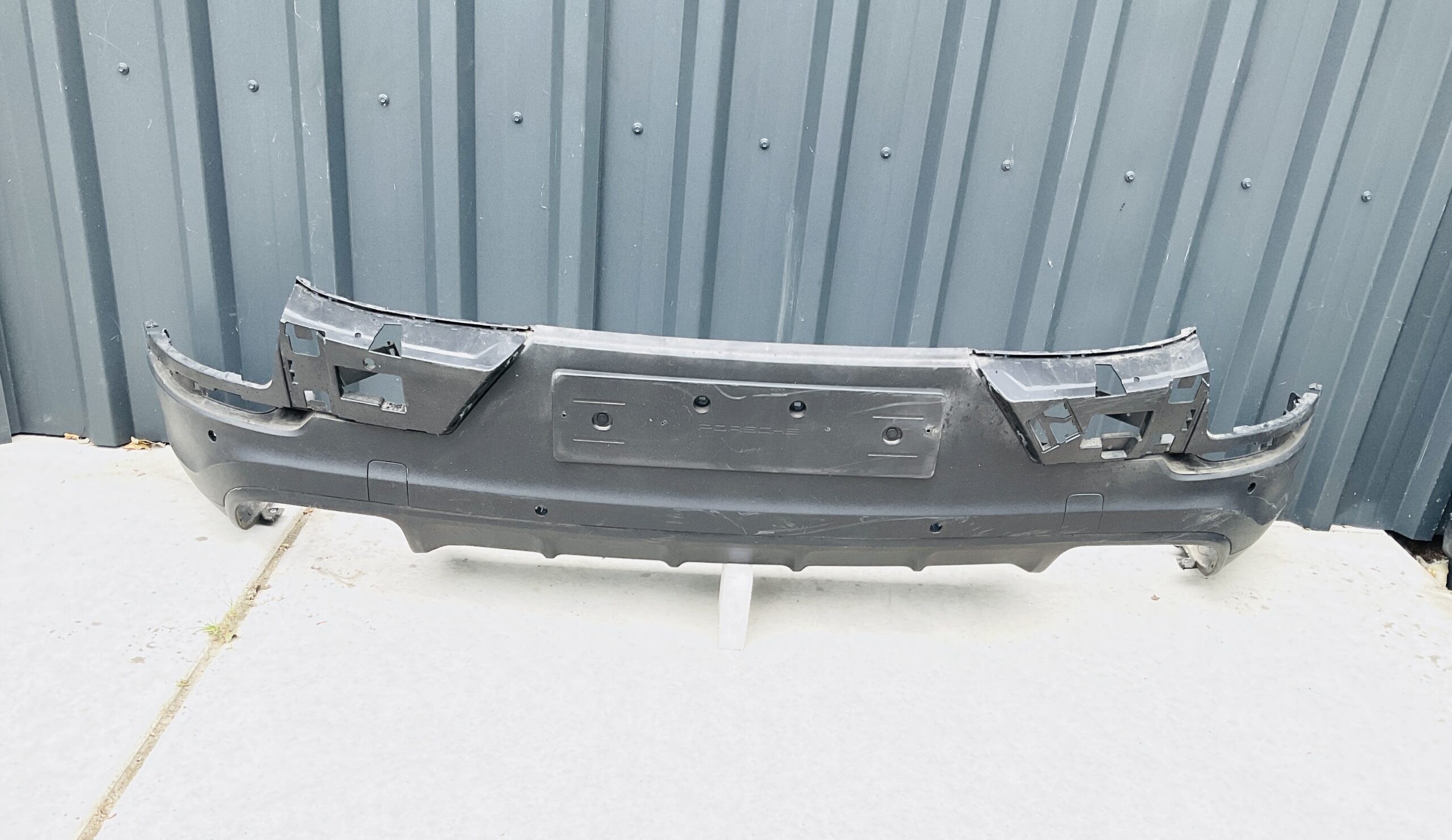 Achterbumper Lip Porsche Cayenne 9Y0807834B Diffuser PO-21346